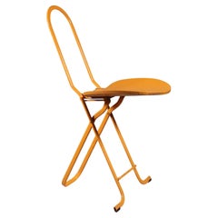Dafne orange chair, Gastone Rinaldi, Thema, 1970