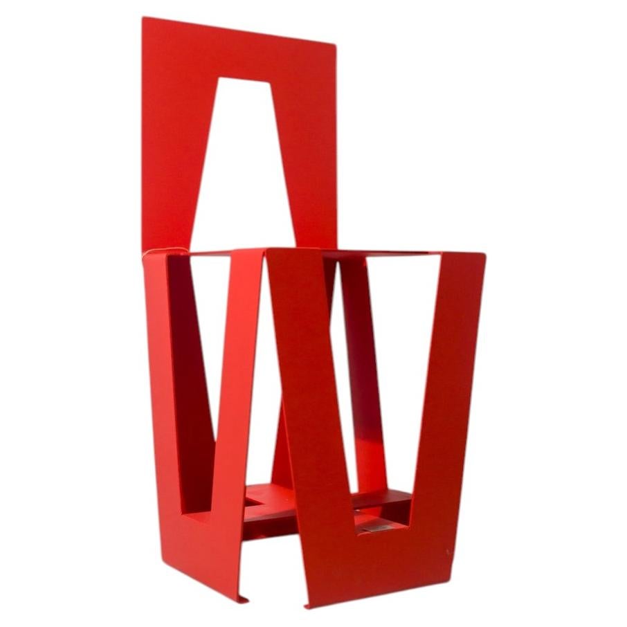 Diamond Sculptural Chair, designed and assembled in Italy by Dario Nasuti