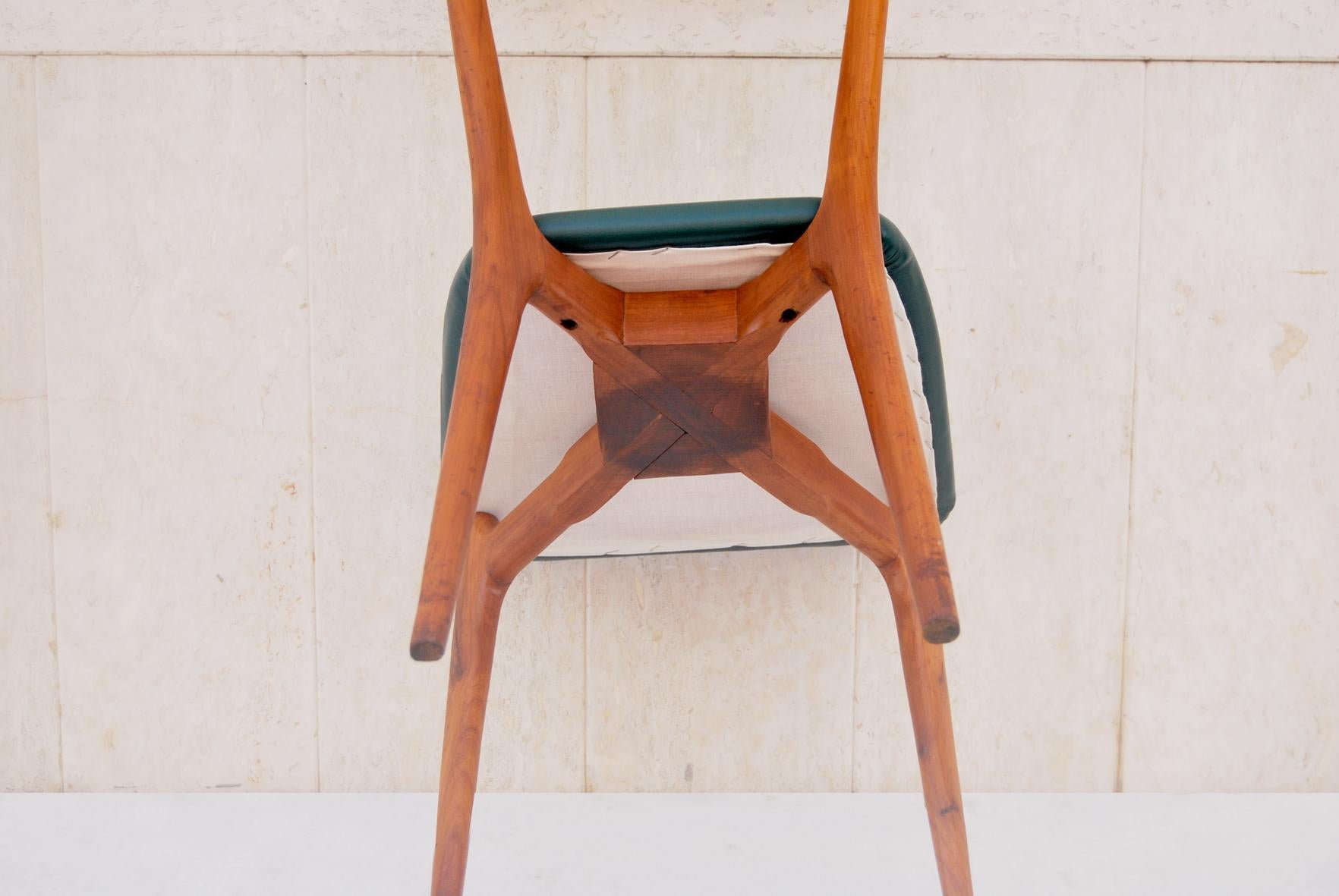 Mid-Century moderno Sedia di Ico Parisi per Ariberto Colombo, Anno 1950