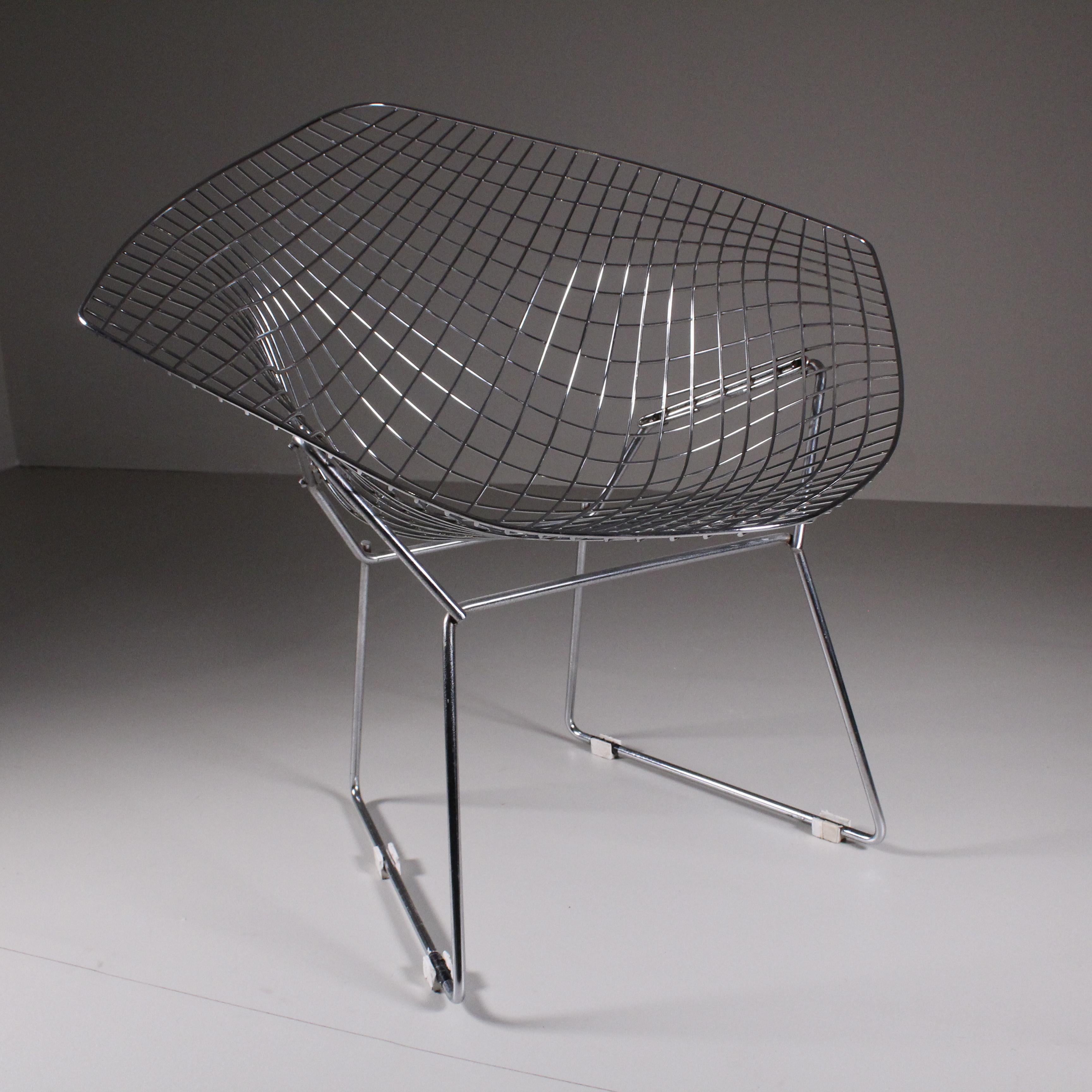 Sedia Diamond, Harry Bertoia, Knoll International, 1970 circa For Sale 1