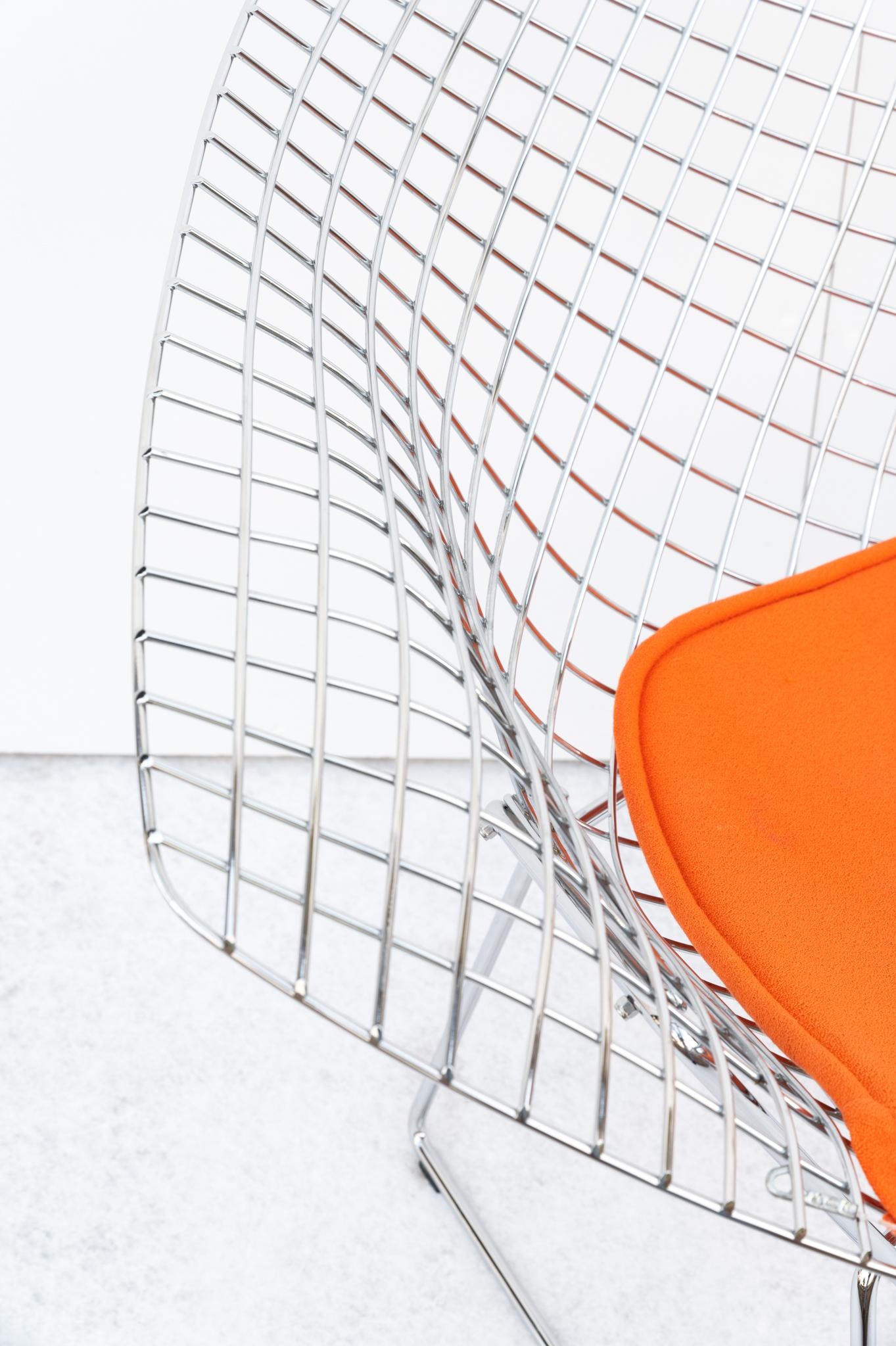 Sedia Diamond, Harry Bertoia, Knoll International, 1970 In Good Condition In Bastia Umbra, IT