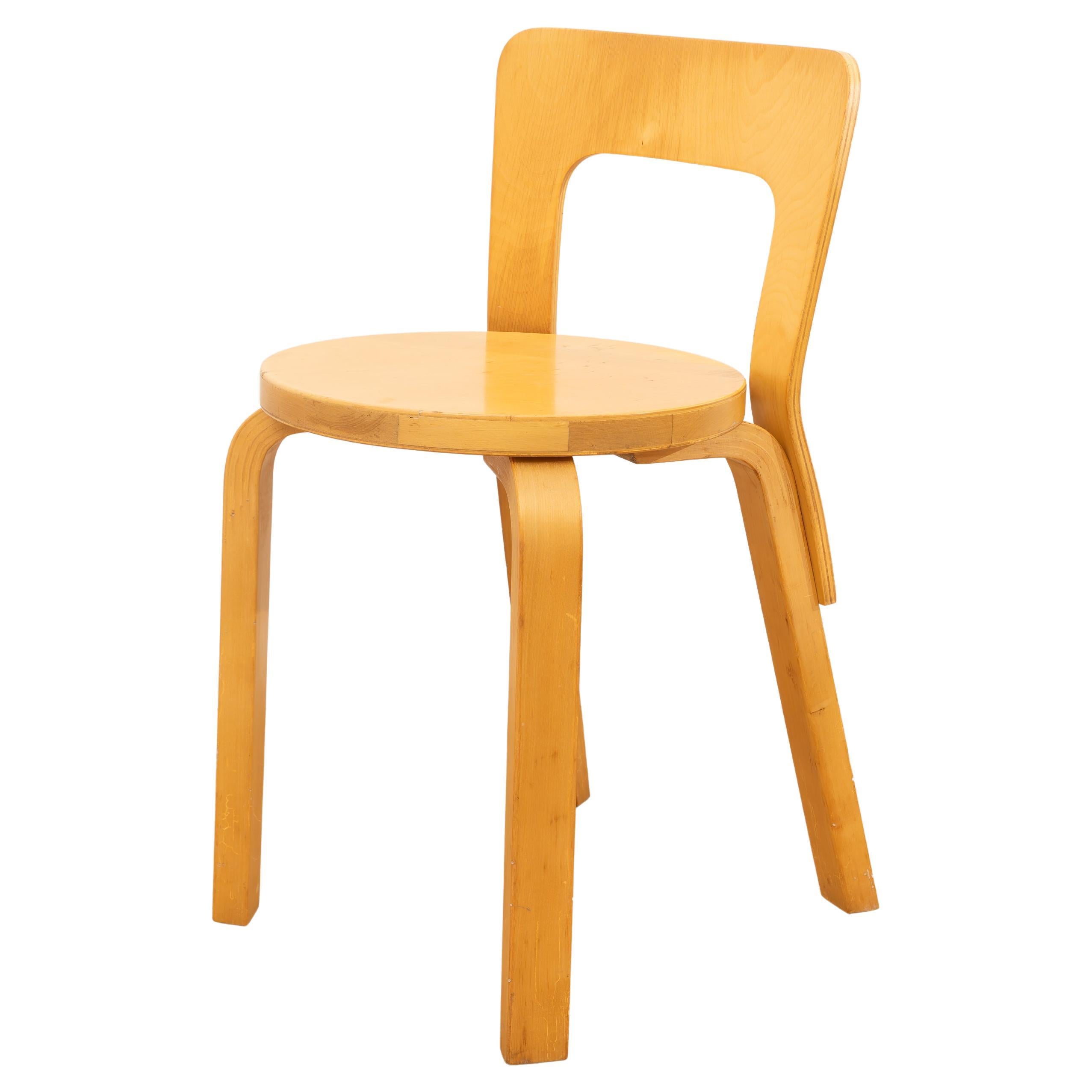 E65 chair by Alvar Aalto for Artek, Finland, 1950s