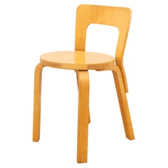 Chaise E65 par Alvar Aalto pour Artek, Finlande, années 1950