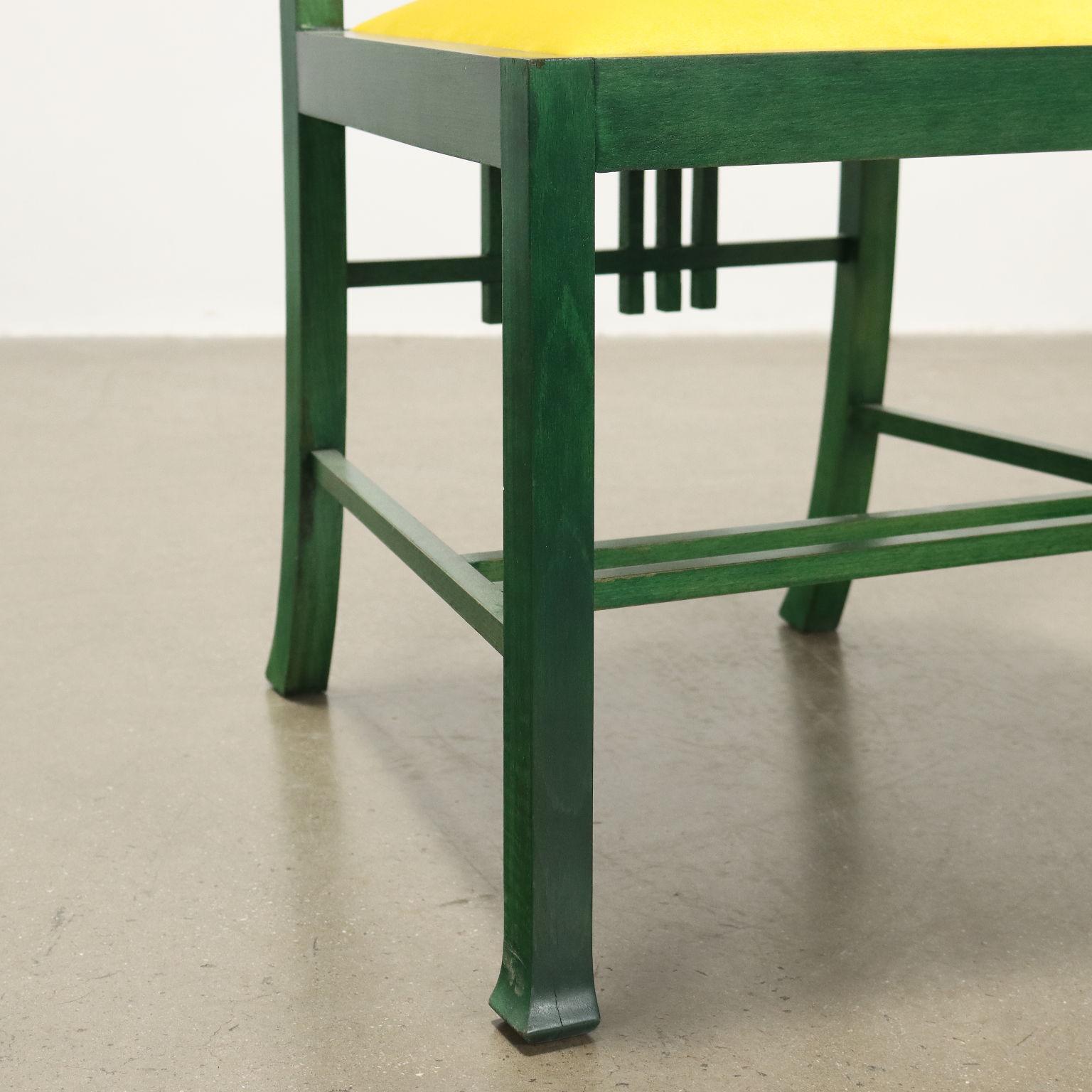 Giorgetti Stuhl 80s (Gefärbt) im Angebot