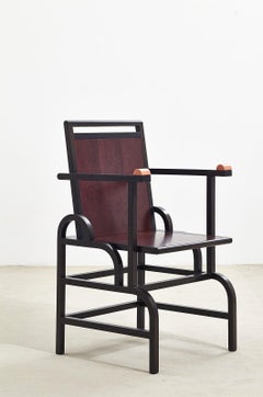 Chaise Glouchester par George Sowden pour Memphis Milano