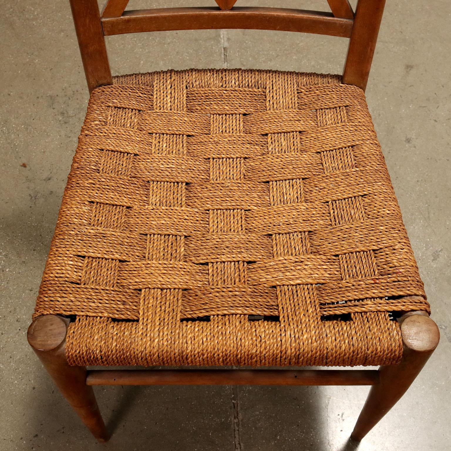 Italian Beech chair 1940s-50s