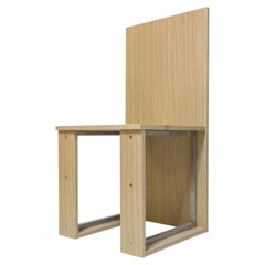 Tank laminated wood chair designed and manufactured by Dario Nasuti