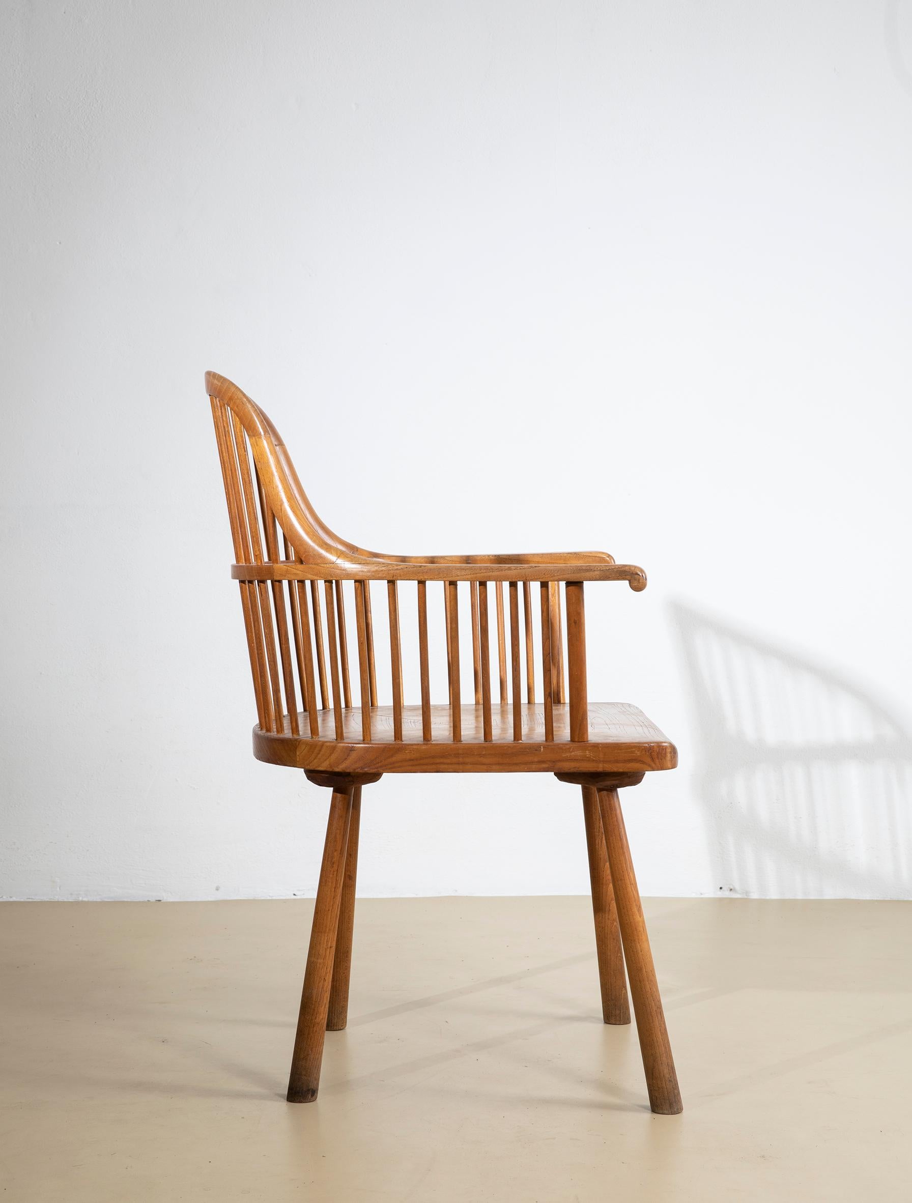 Silla estilo Windsor, finales de los años 50. Moderno de mediados de siglo en venta