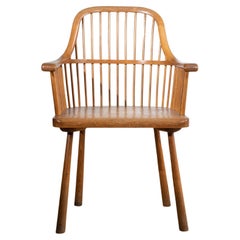Chaise de style Windsor, fin des années 1950.