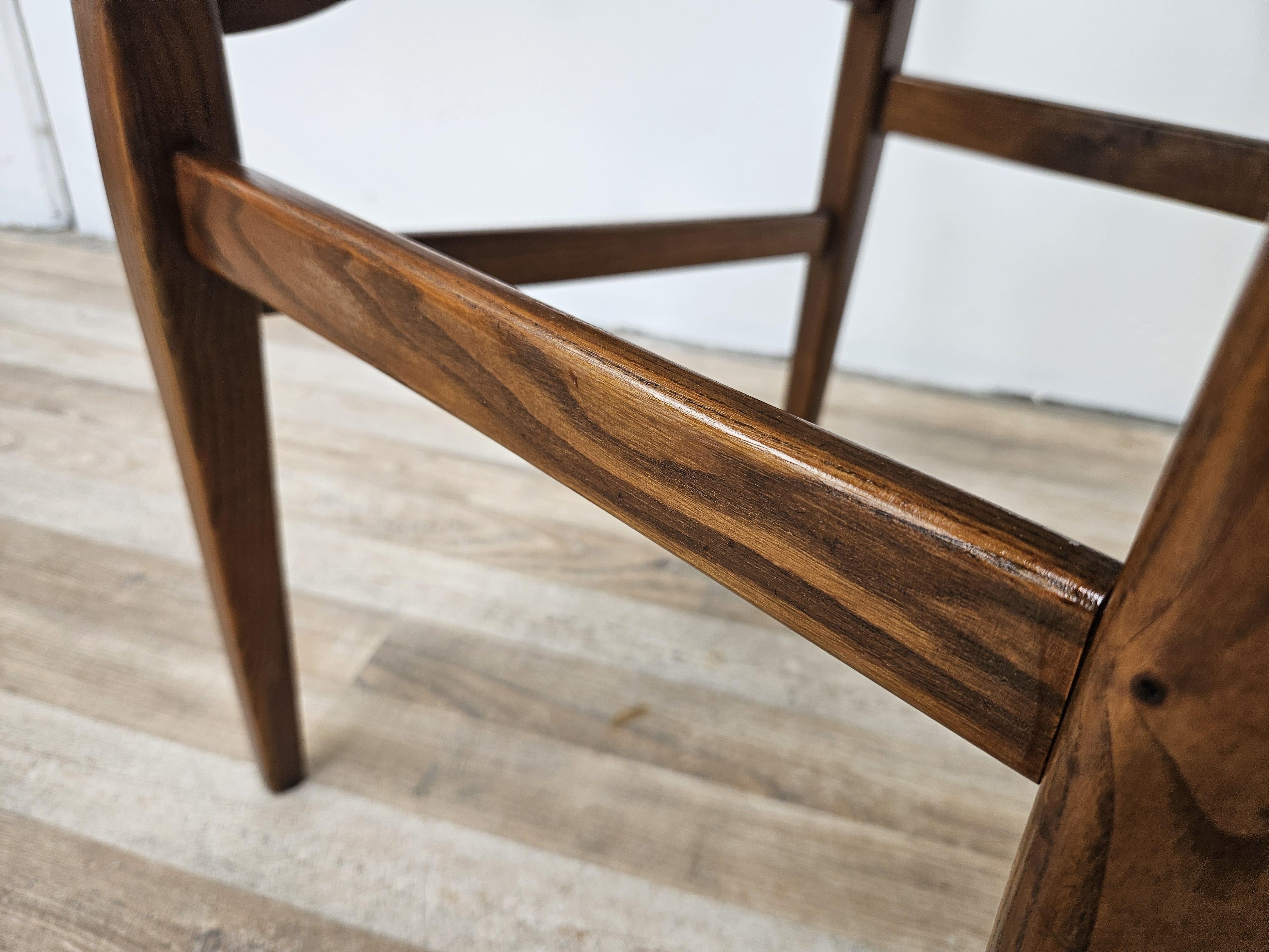 Siebziger Jahre Teakholz Stuhl Skandinavisches Design im Angebot 4