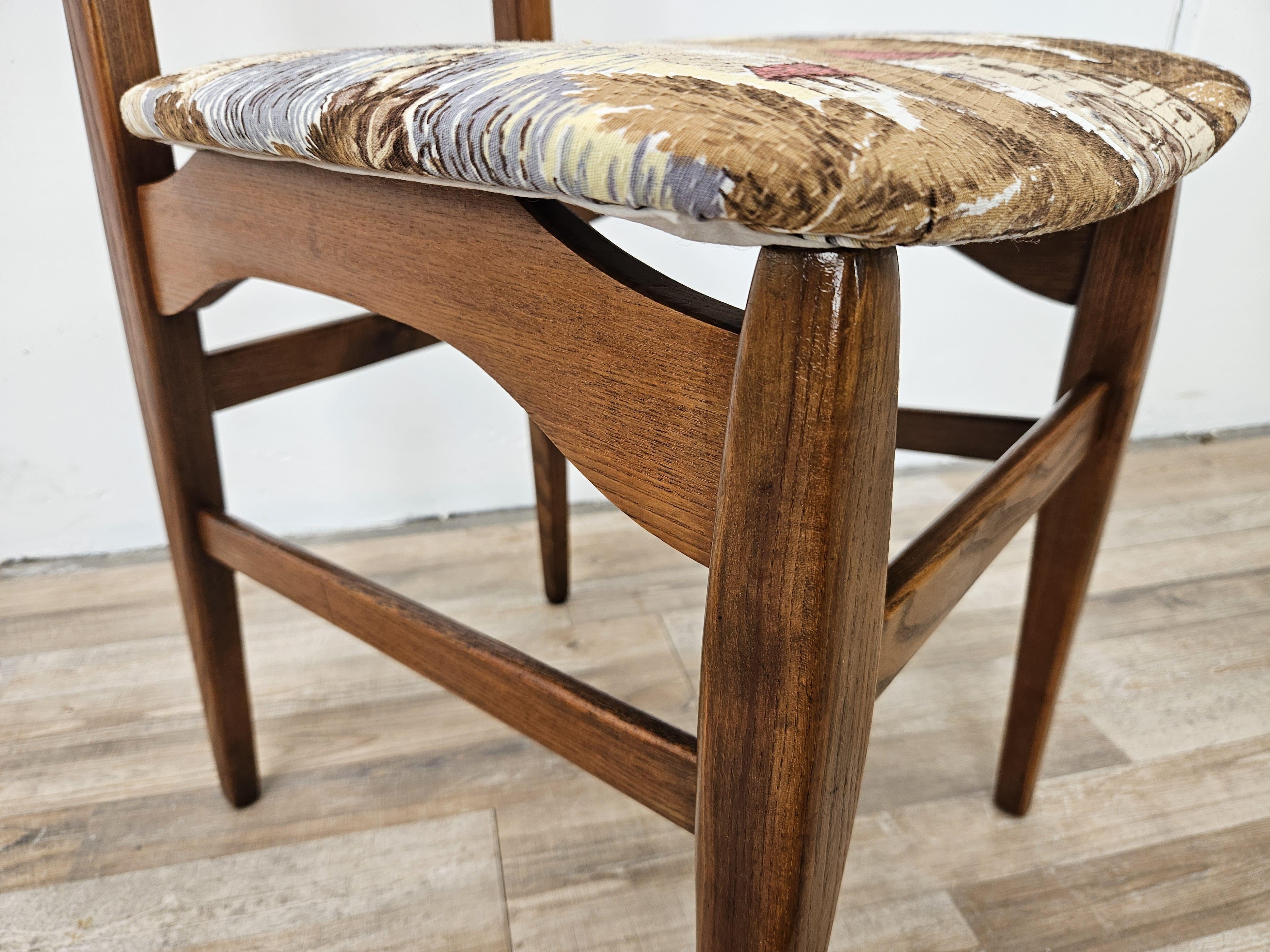 Siebziger Jahre Teakholz Stuhl Skandinavisches Design im Angebot 2
