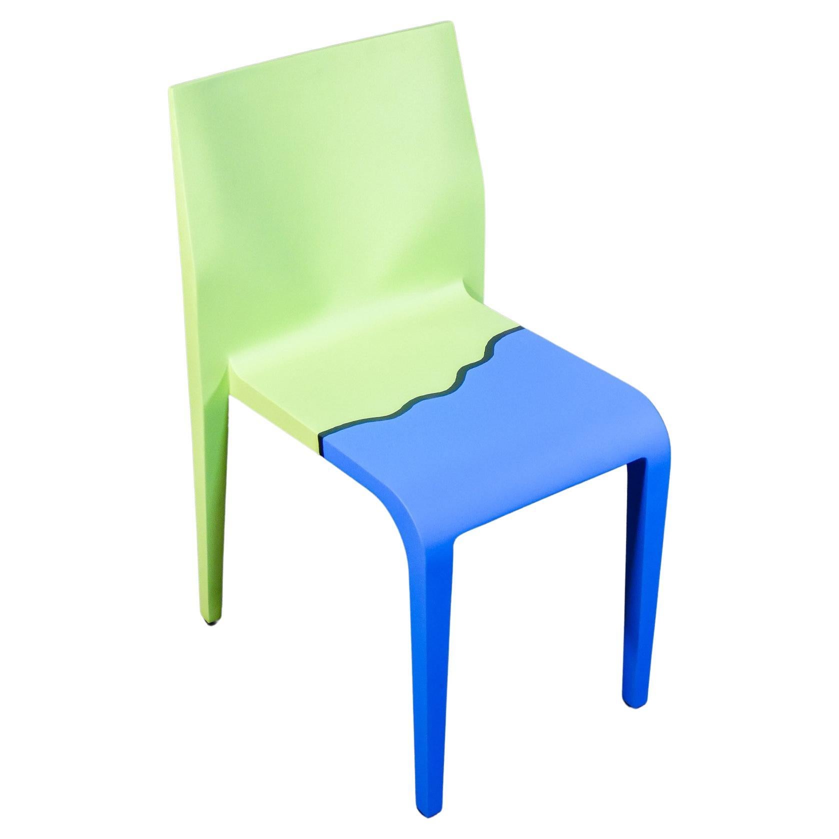 Laleggera Alias chair, part of the work "Mezzoterra Mezzomare" by M. PISTOLETTO For Sale