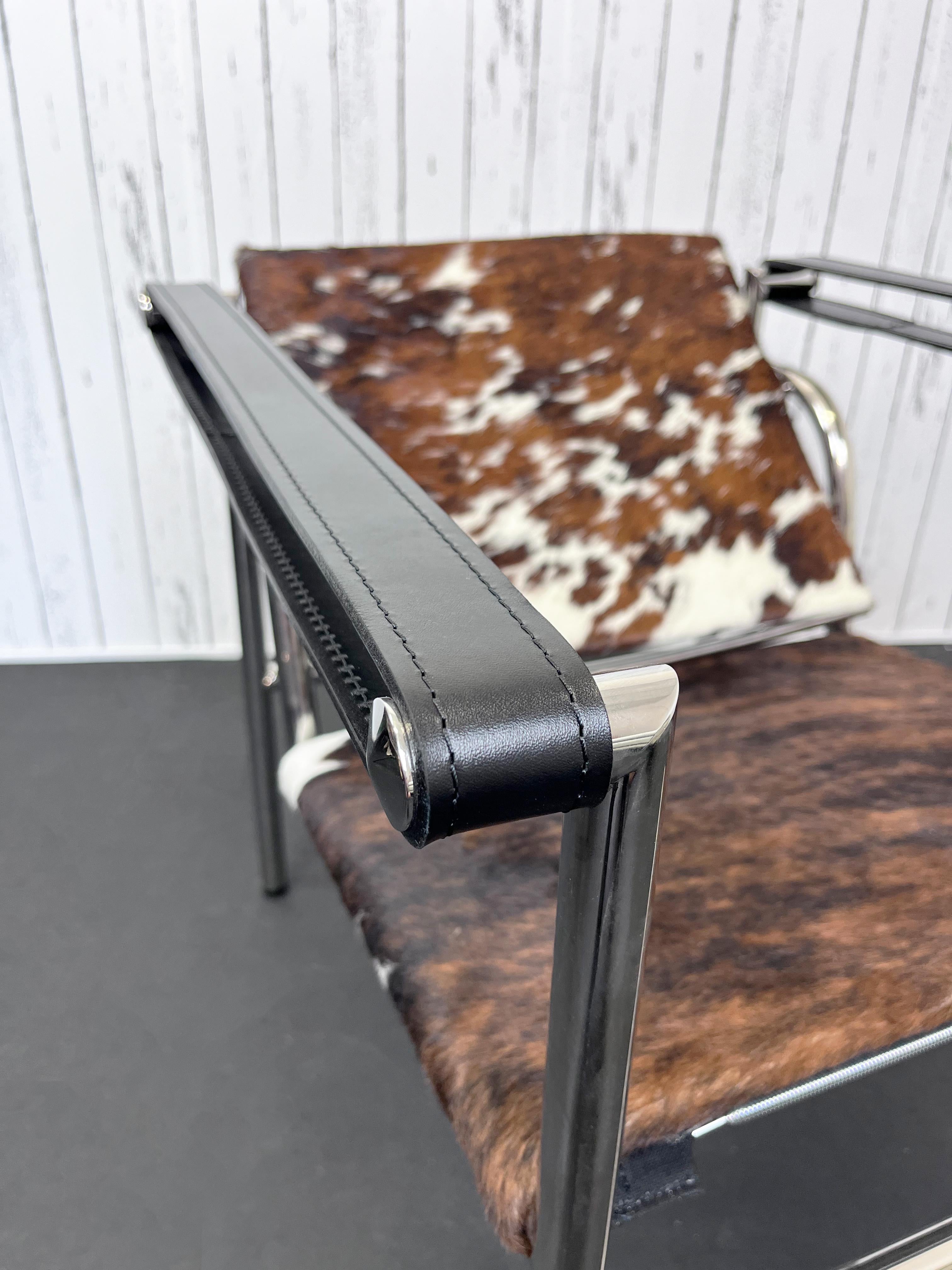 Contemporary Lc1 Le Corbusier Chair Cassina Charlotte Perriand For Sale