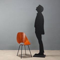 Medea chair by Vittorio Nobili for F.lli Tagliabue 1950s-60s in curved wood