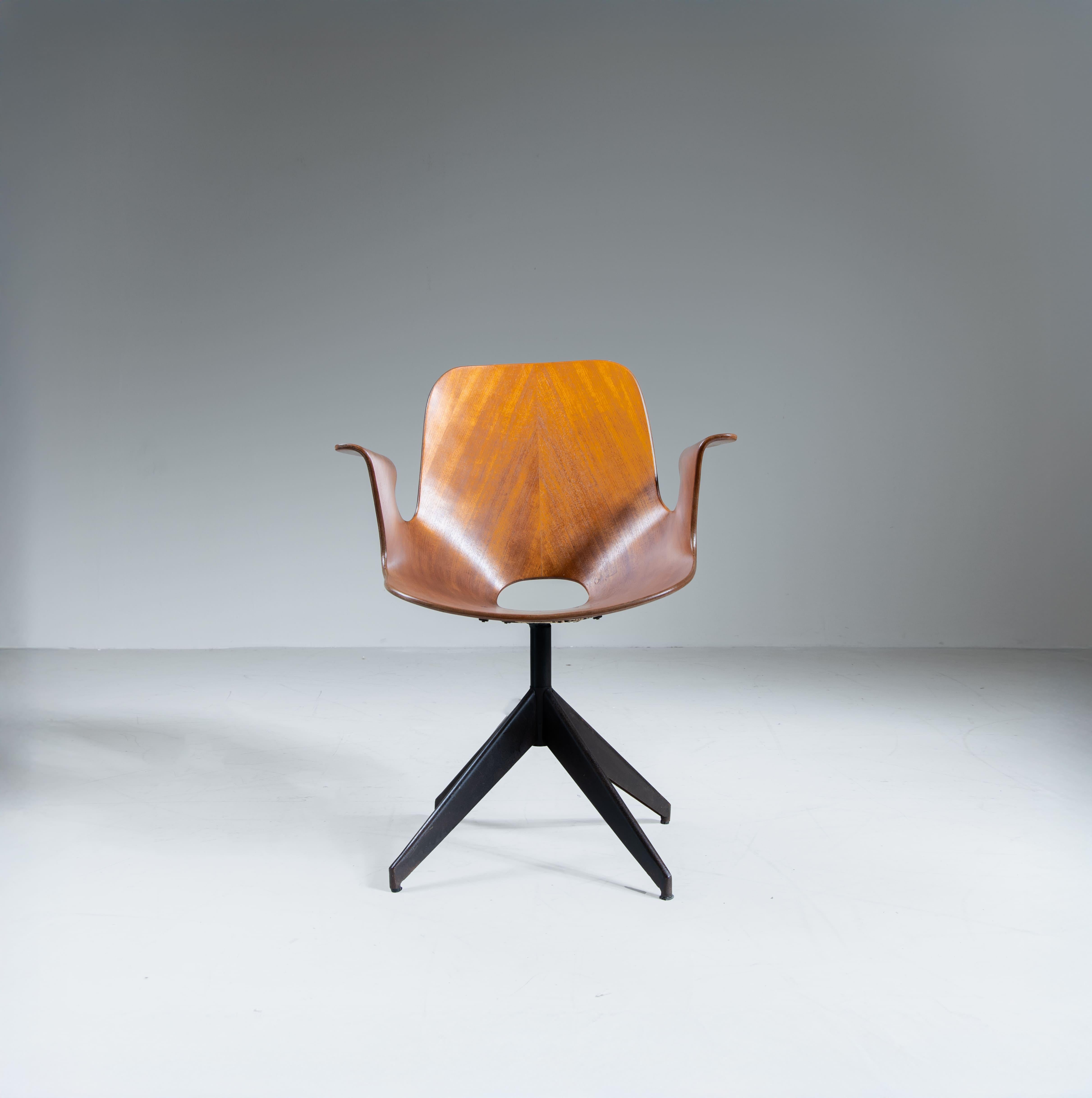 Mid-Century moderno Sedia “Medea”, Vittorio Nobili, Fratelli Tagliabue, 1955 in vendita