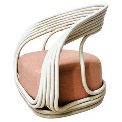 Chaise Eva mod. par Giovanni Travasa pour Vittorio Bonacina, 1960s