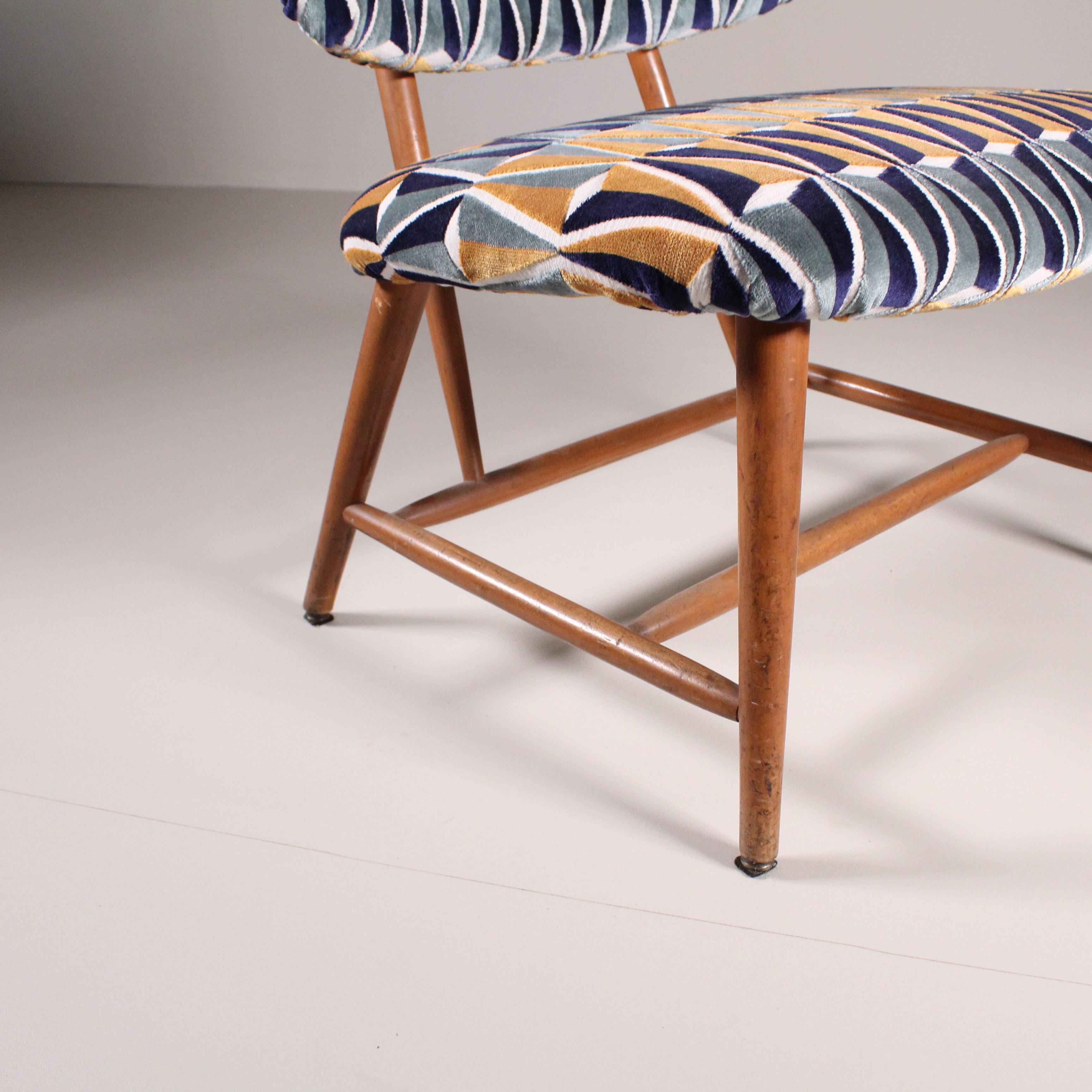 Chaise modèle TeVe d'Alf Svensson, 1950 en vente 6