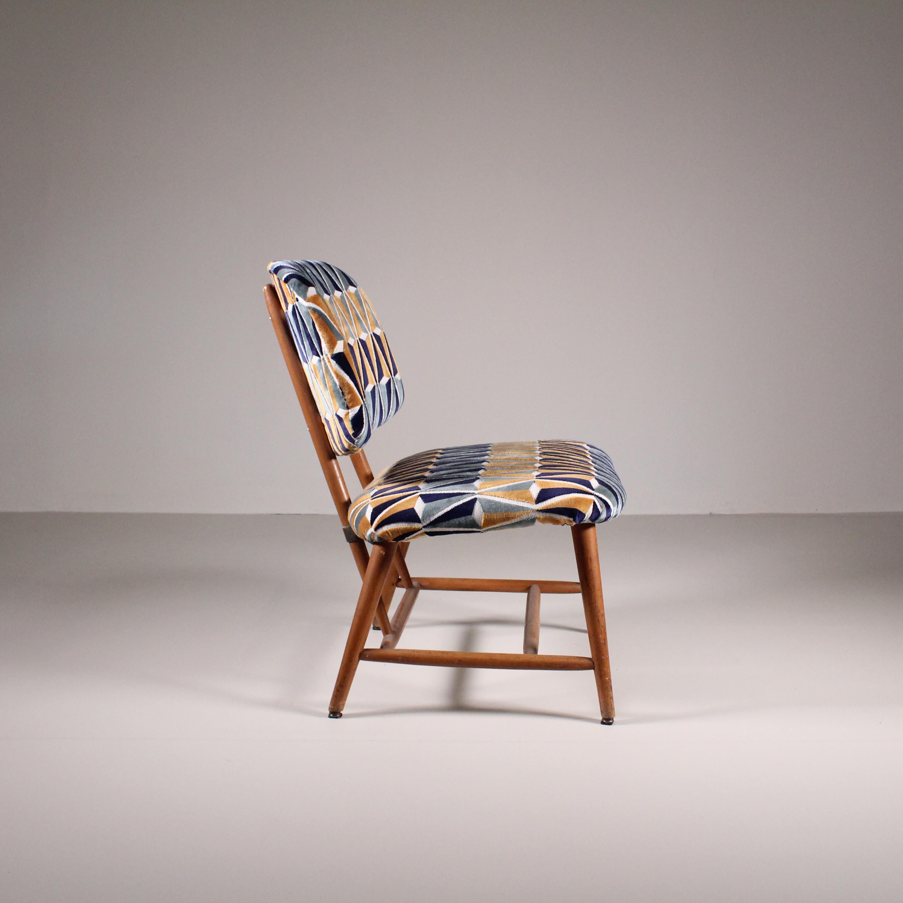 Scandinavian Chaise modèle TeVe d'Alf Svensson, 1950 en vente
