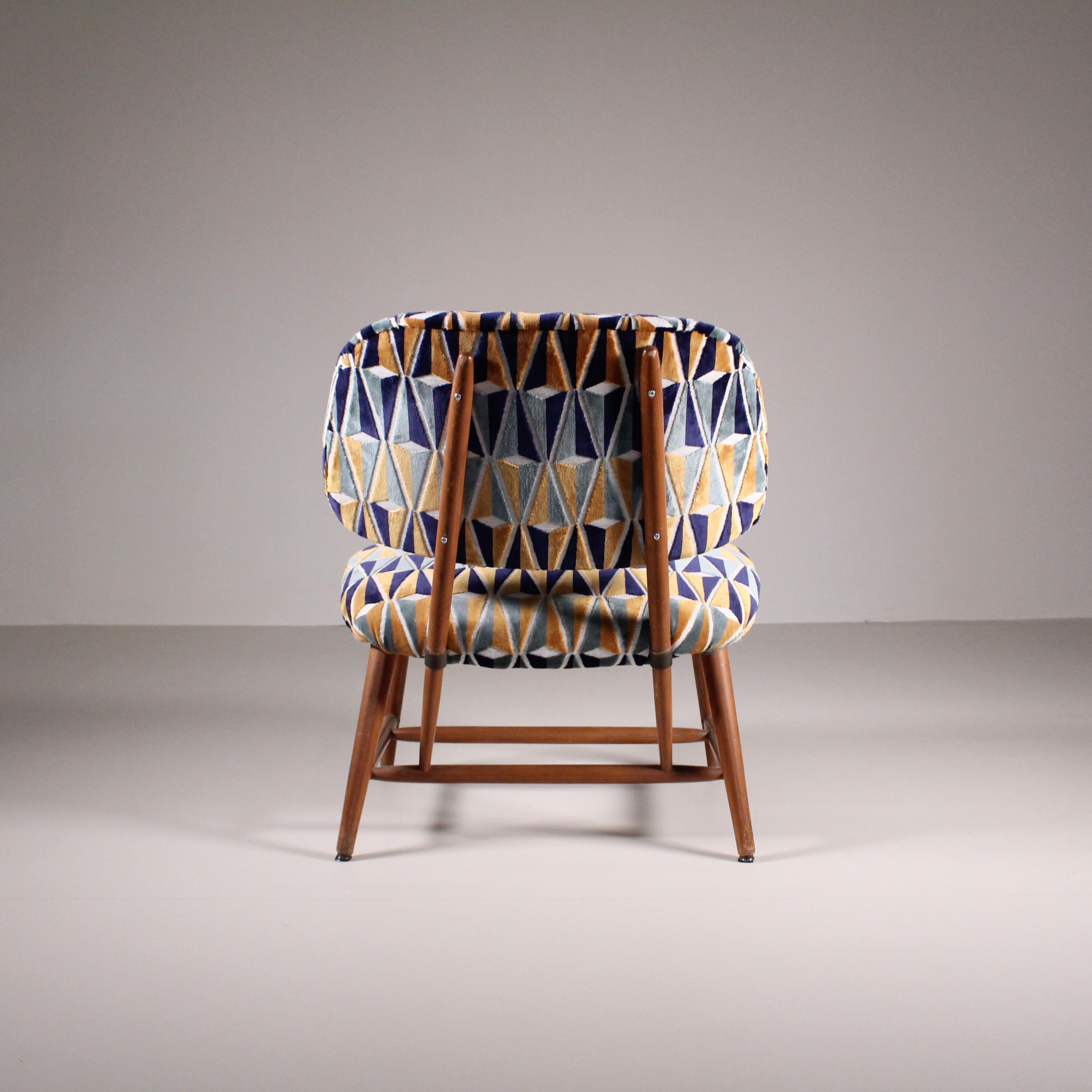 Chaise modèle TeVe d'Alf Svensson, 1950 Bon état - En vente à Milano, Lombardia