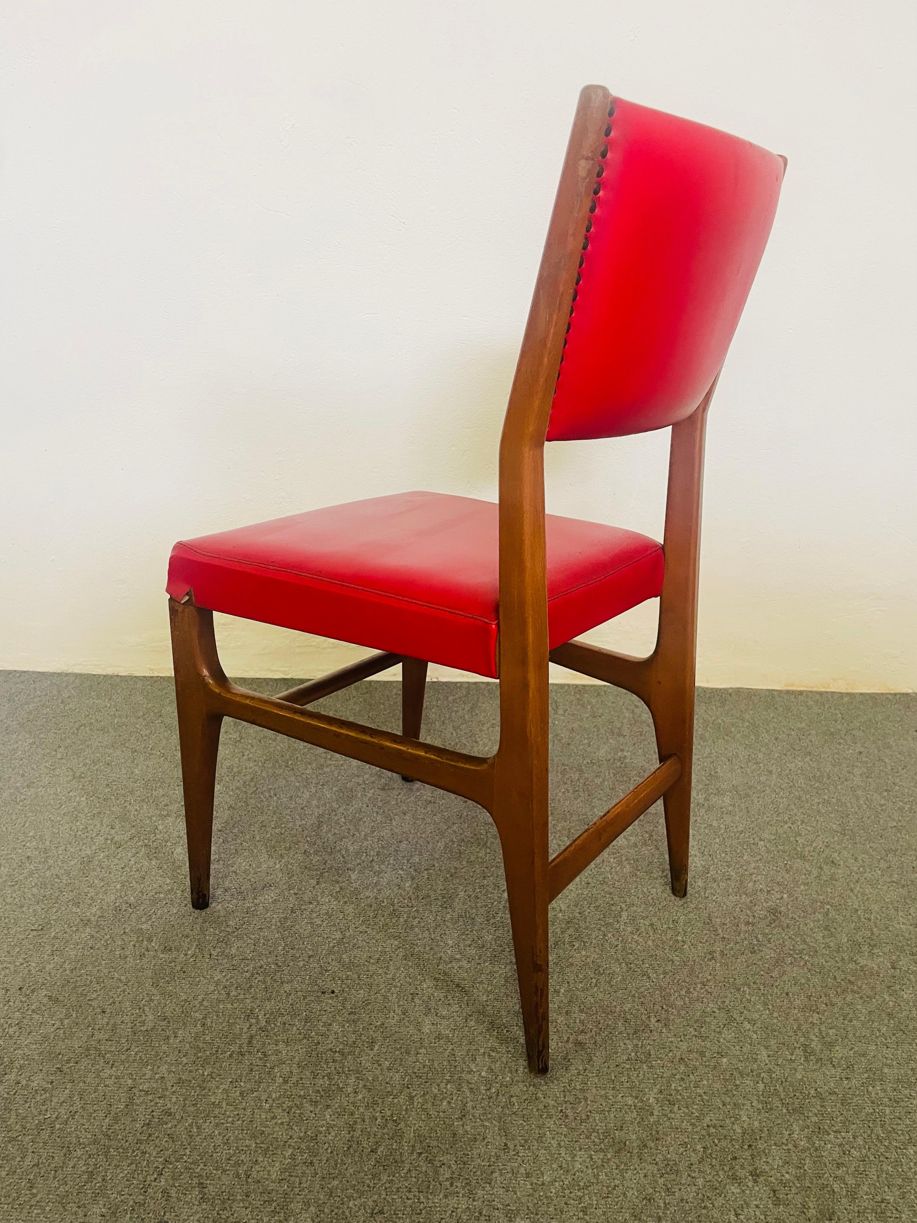 Sedia modello CA 601, designer Gio Ponti, produzione Cassina, anni '50 im Zustand „Gut“ im Angebot in Busnago, IT