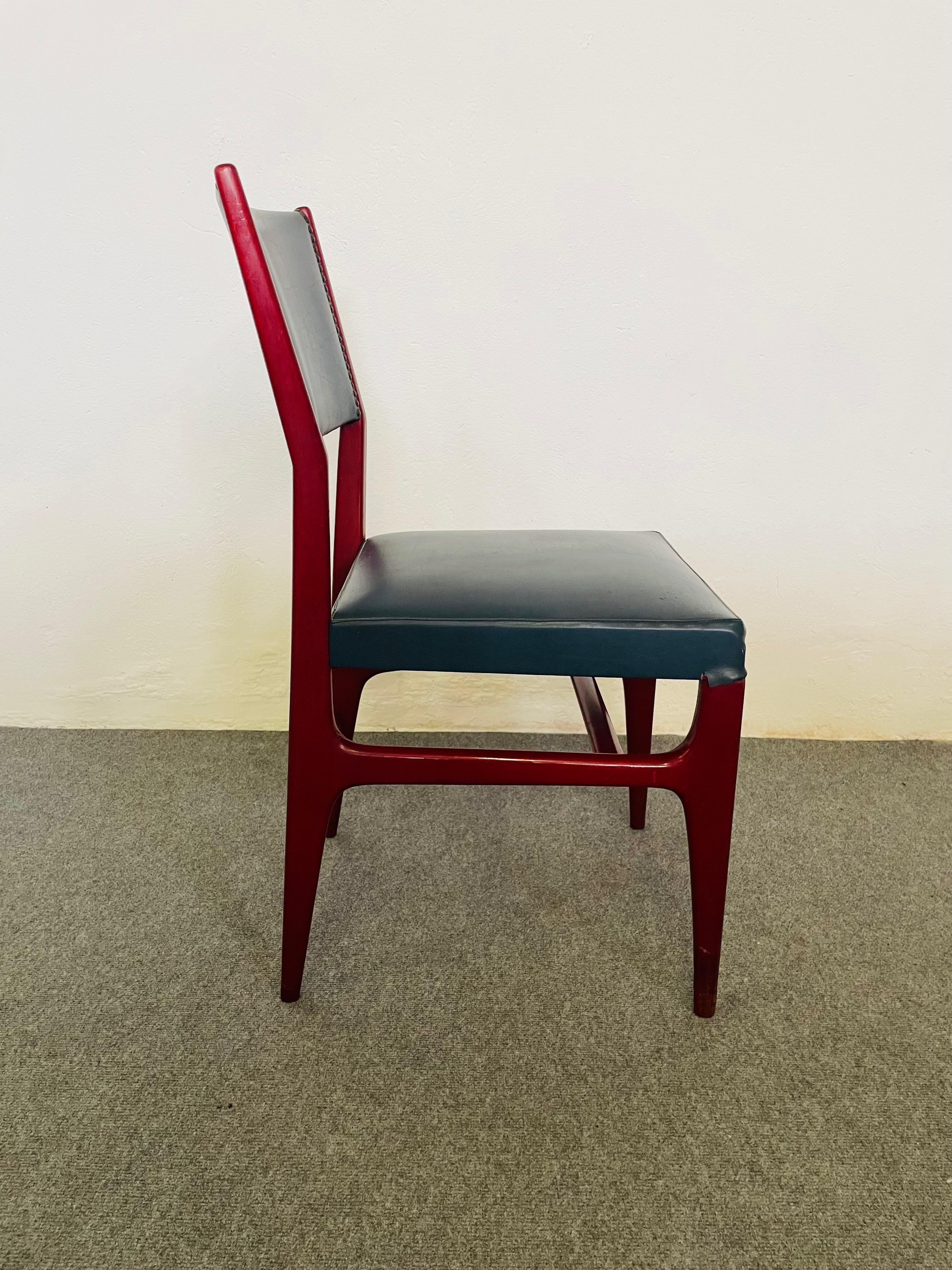 Mid-20th Century Sedia modello CA 601, designer Gio Ponti, produzione Cassina, anni '50 en vente