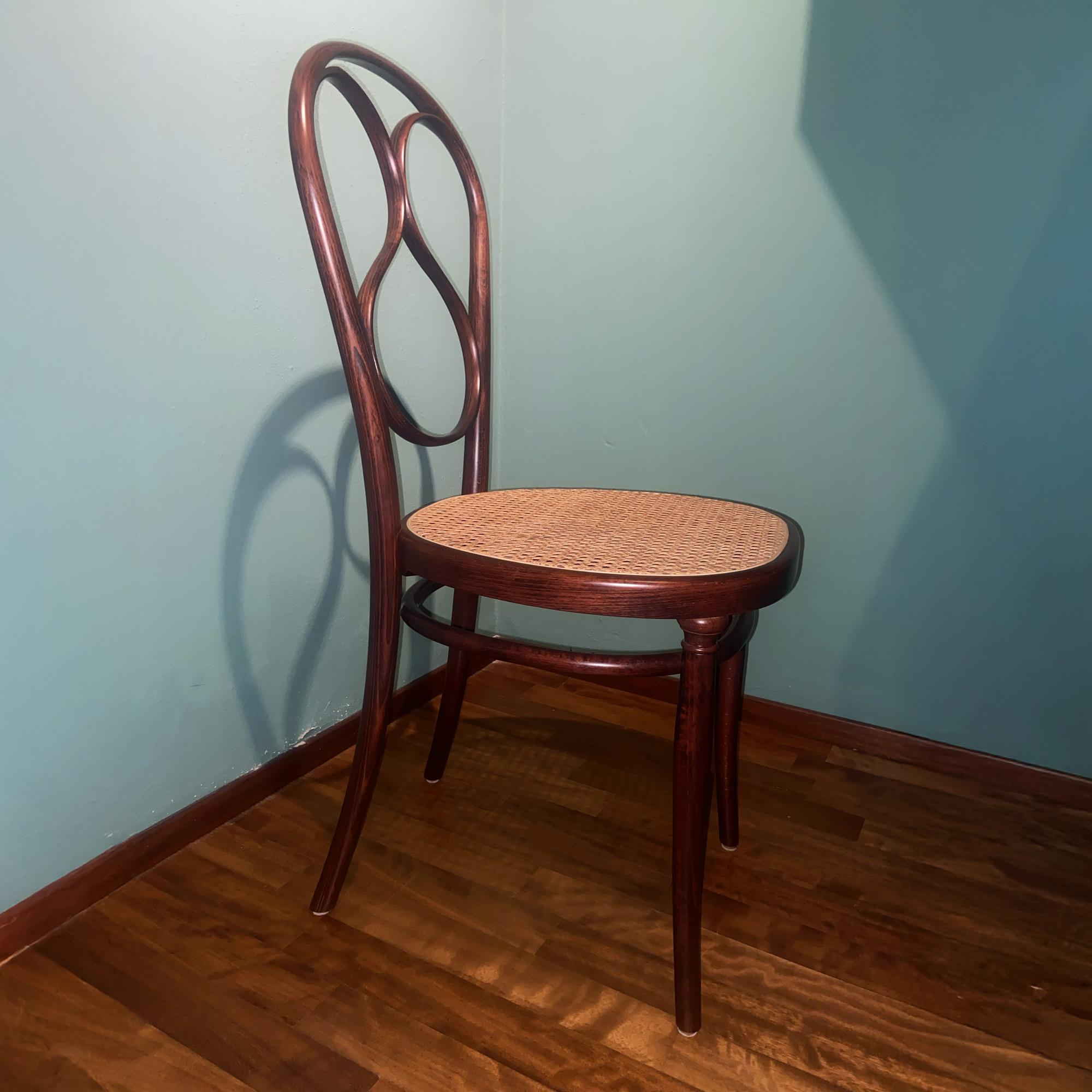 Sécession viennoise Sedia N.1 di Michael Thonet prodotta da Gebrüder Thonet Vienna nel 1849 en vente