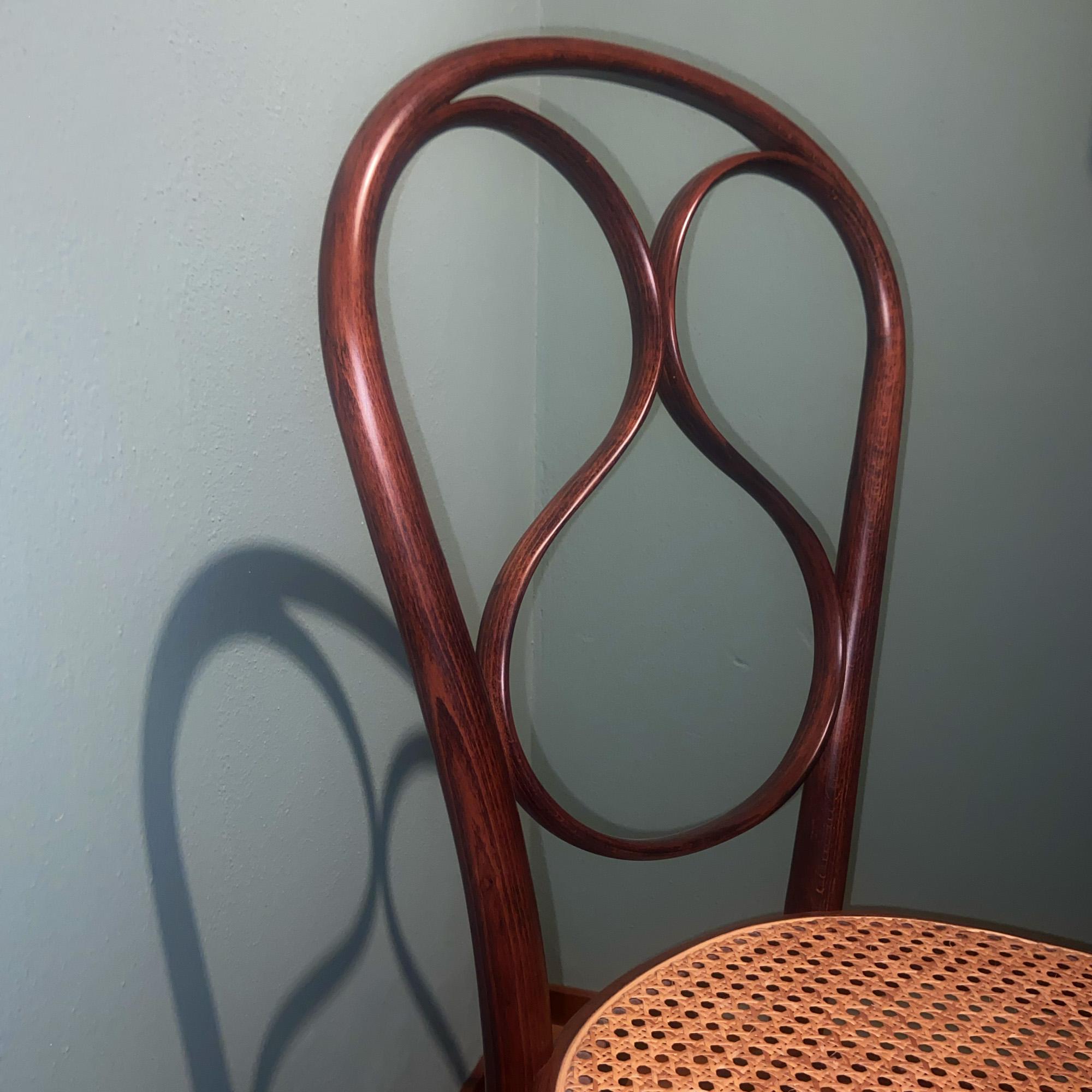 Austrian Sedia N.1 di Michael Thonet prodotta da Gebrüder Thonet Vienna nel 1849 en vente