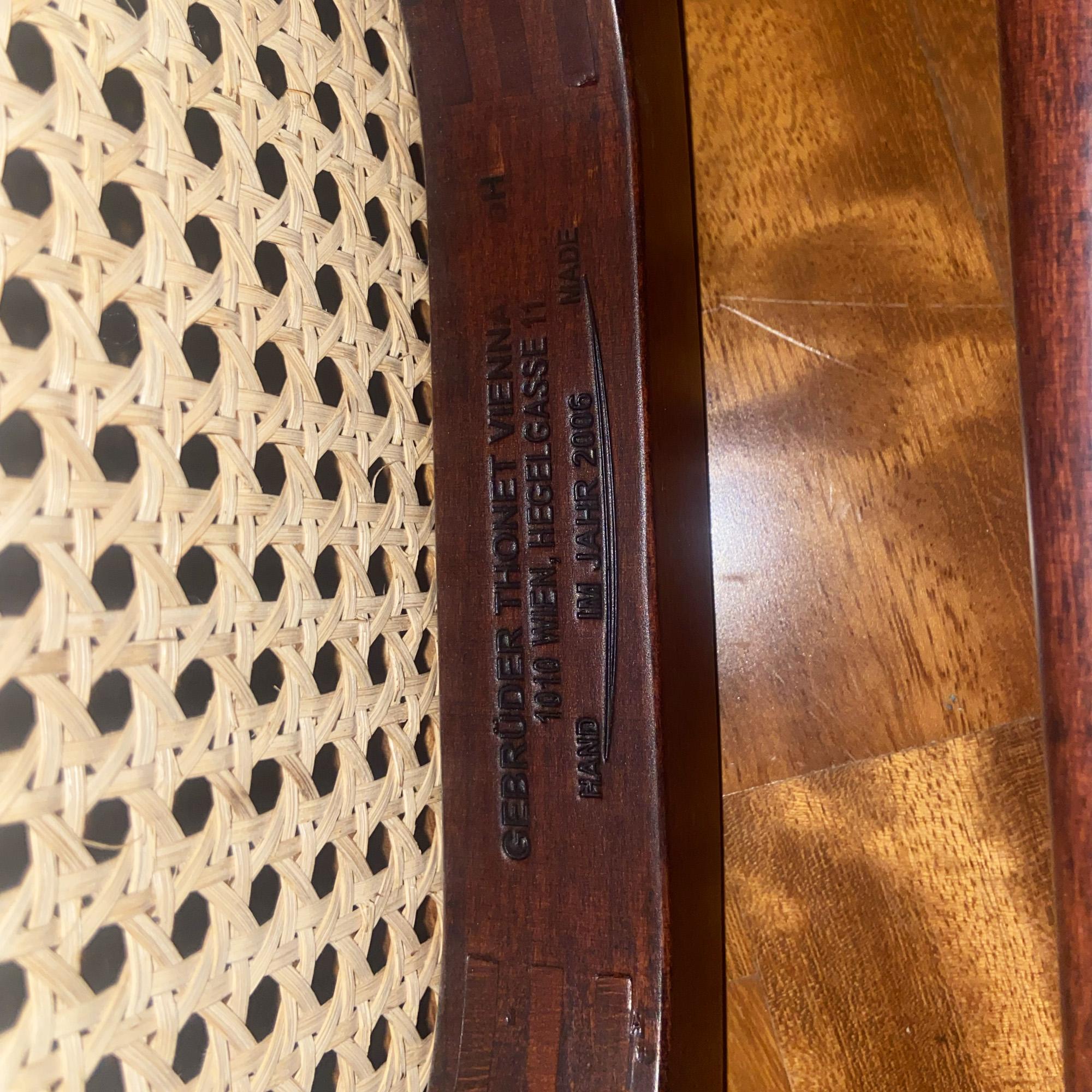 Osier Sedia N.1 di Michael Thonet prodotta da Gebrüder Thonet Vienna nel 1849 en vente
