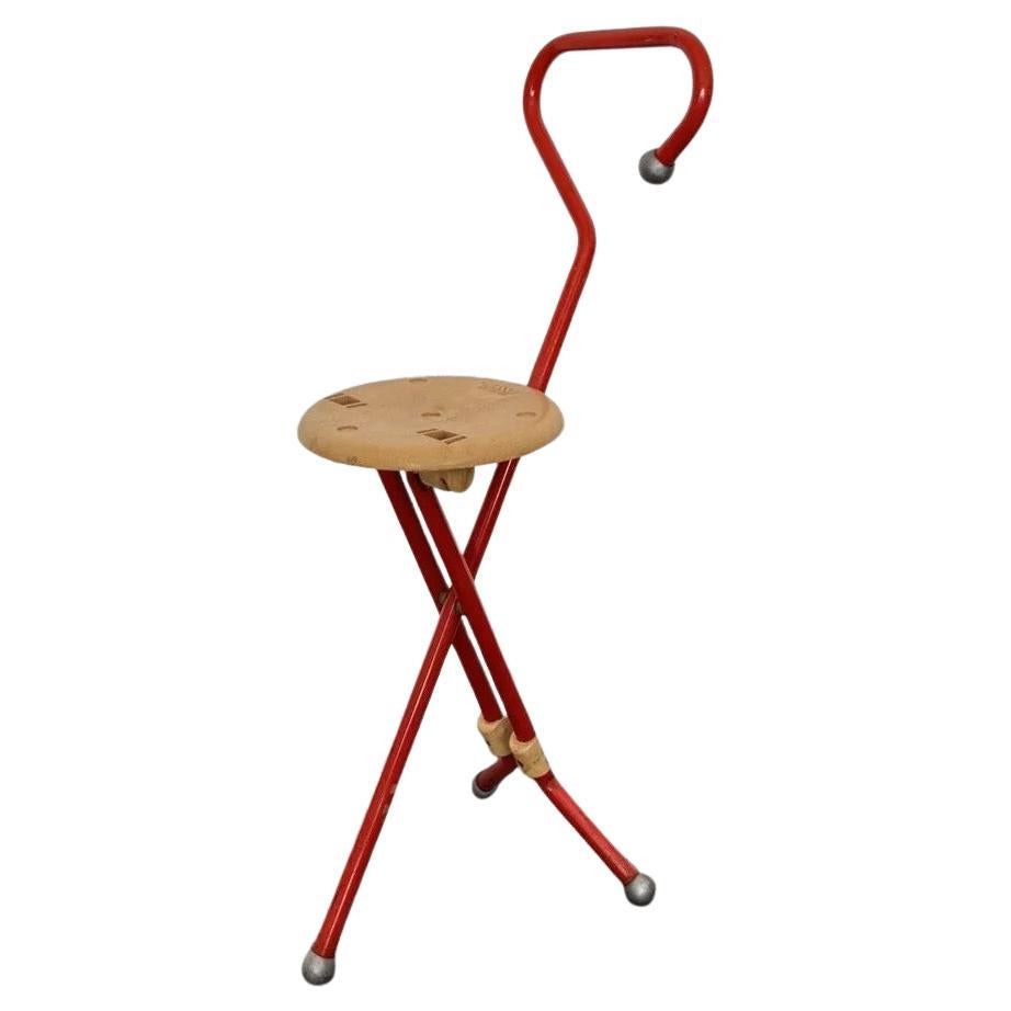 Vintage folding chair by Ivan Loss for Ulisse, Italy, 1980s