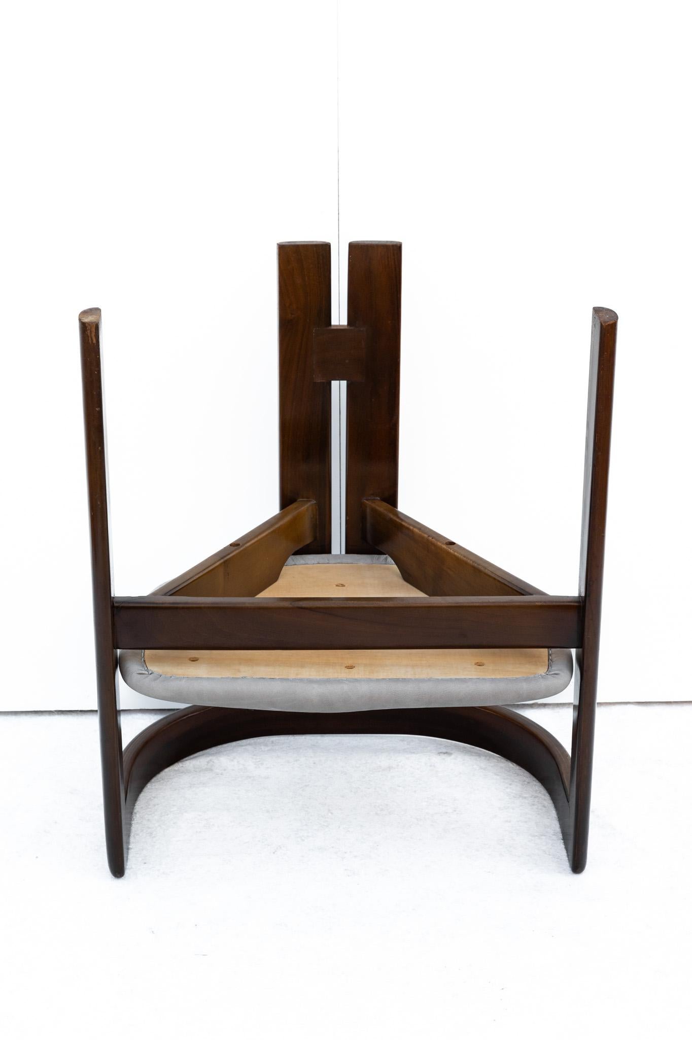 Pigreco chair by Afra & Tobia Scarpa for Gavina, 1960s  3