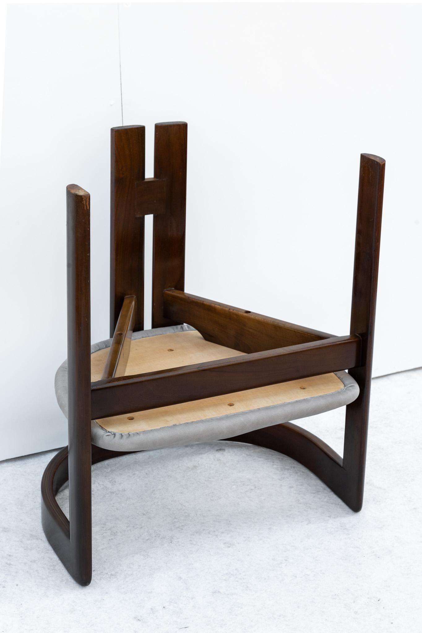 Pigreco chair by Afra & Tobia Scarpa for Gavina, 1960s  4