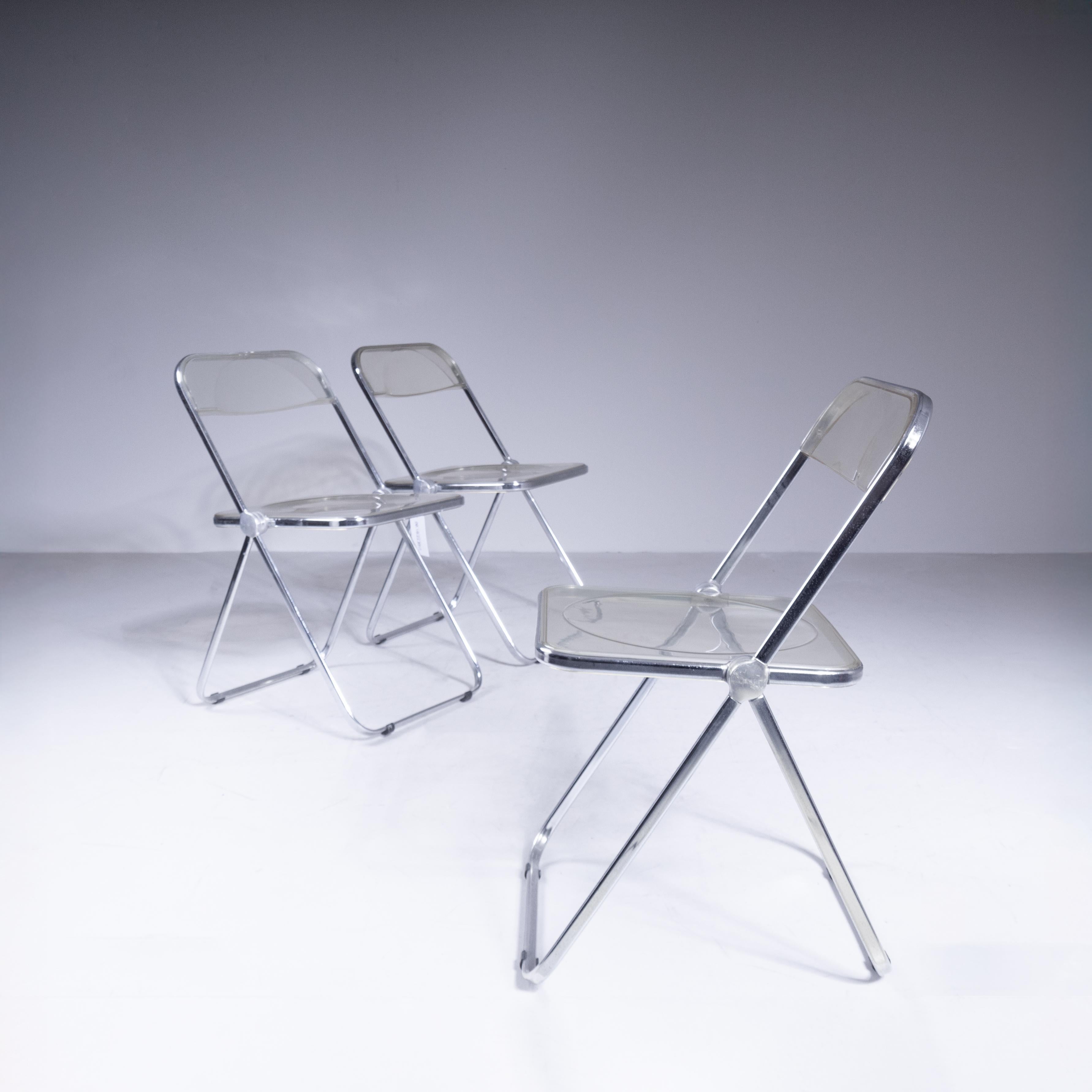 Silla Plia, Giancarlo Piretti, Anonima Castelli, 1967 Acero en venta