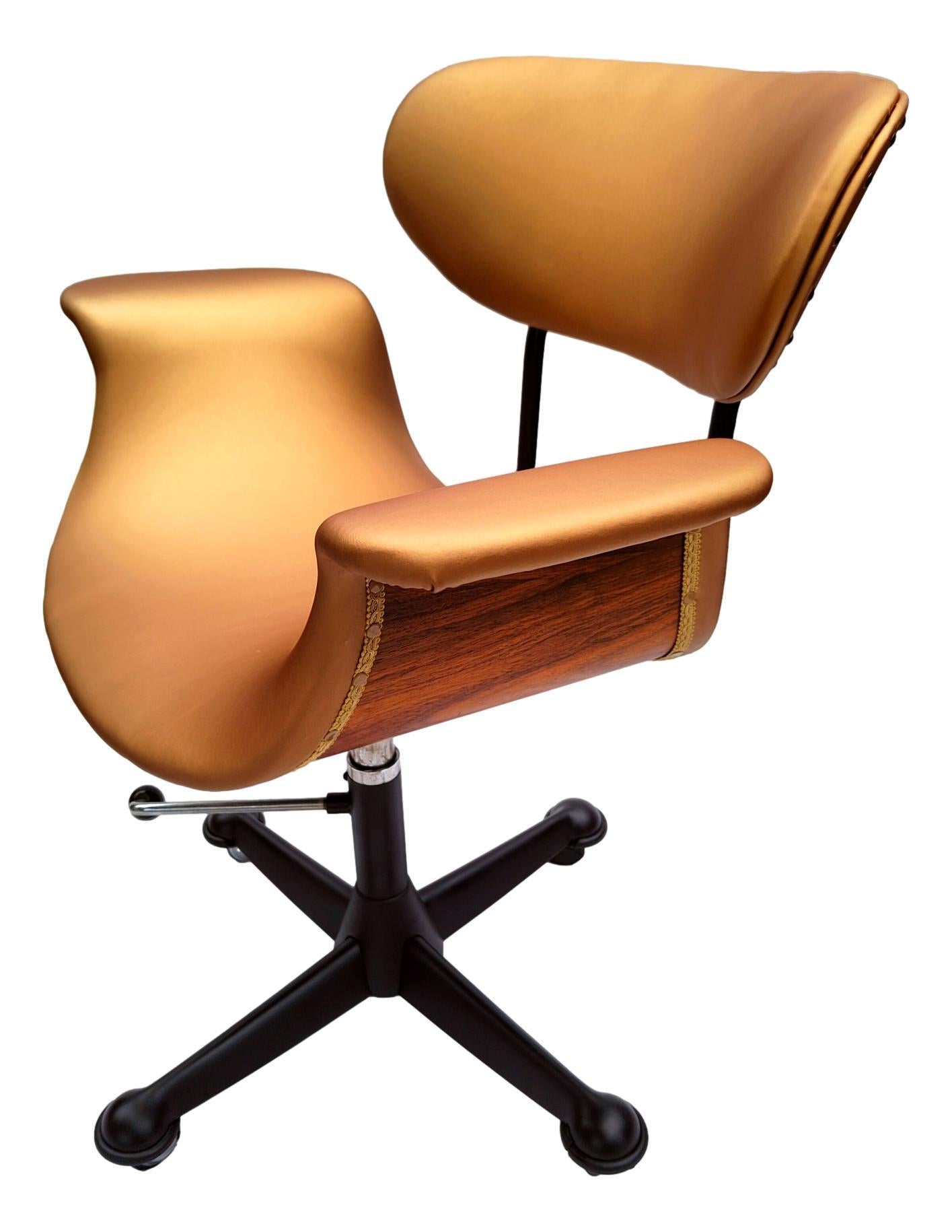 Italian presidential swivel chair chair design gastone rinaldi for rima padova '70