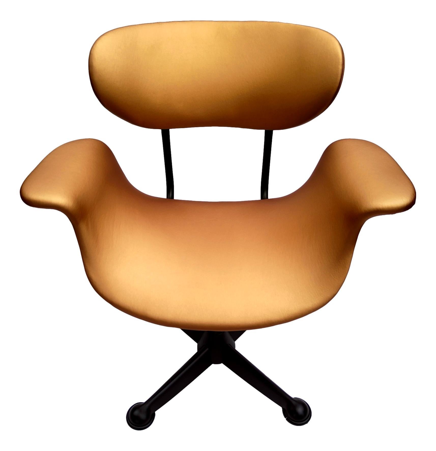 Metal presidential swivel chair chair design gastone rinaldi for rima padova '70