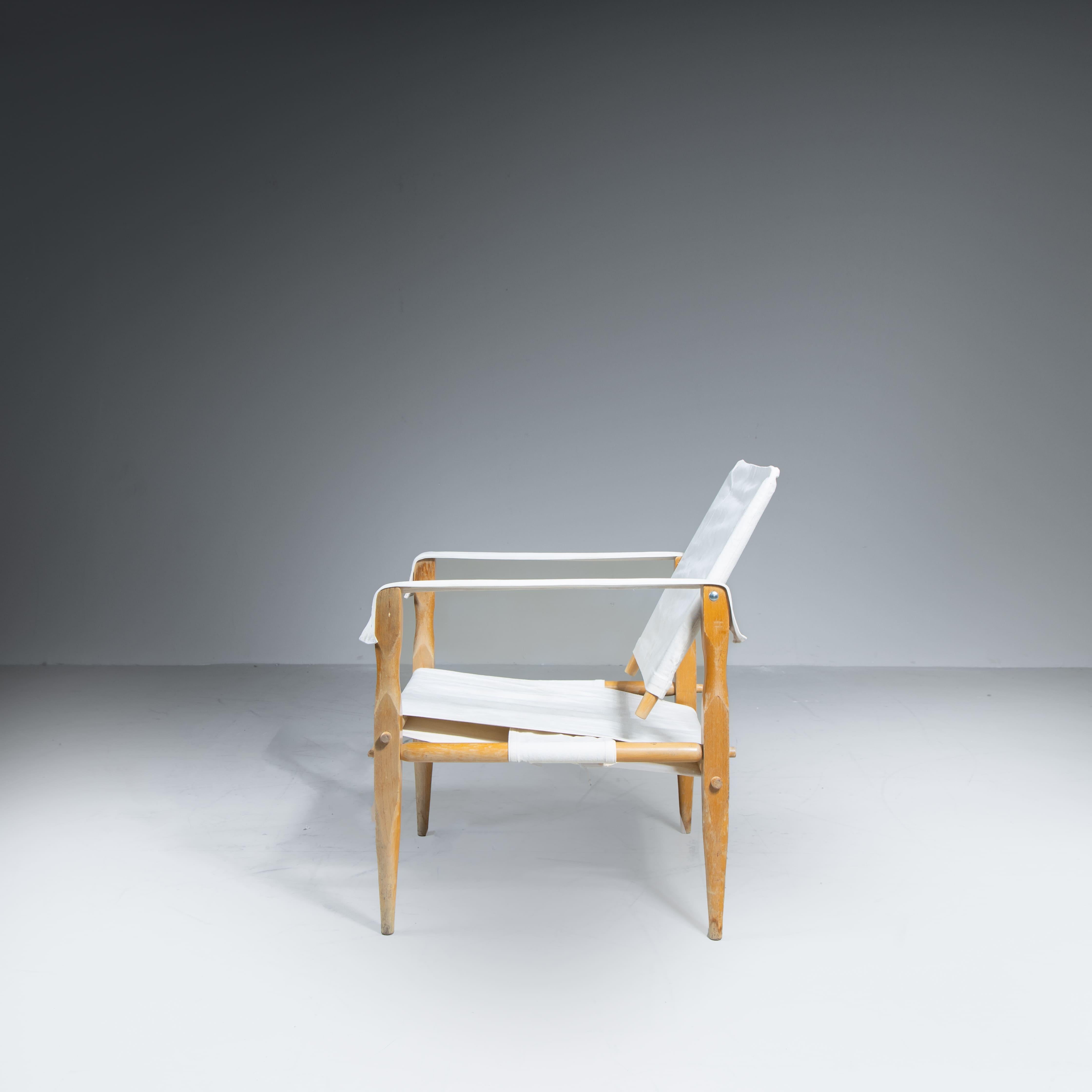 Sedia Safari KK47000, Carl Hansen, Kaare Klint, 1960 État moyen - En vente à Milano, Lombardia