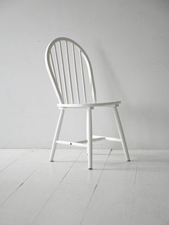 Scandinavian white chair