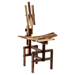 Silla escultórica posmoderna de Anacleto Spazzapan