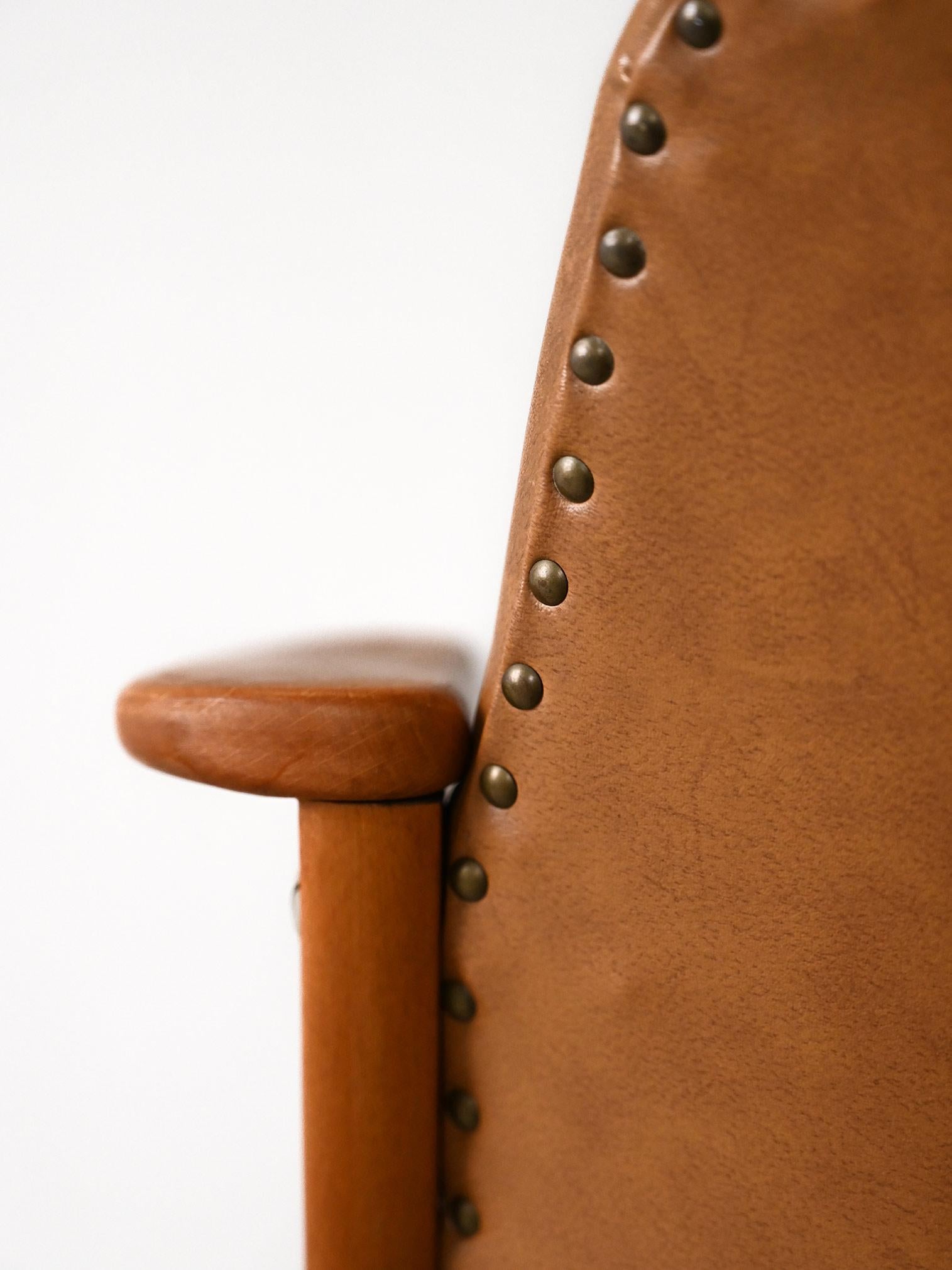 Leather Sedia serie 'Triva' di NK For Sale