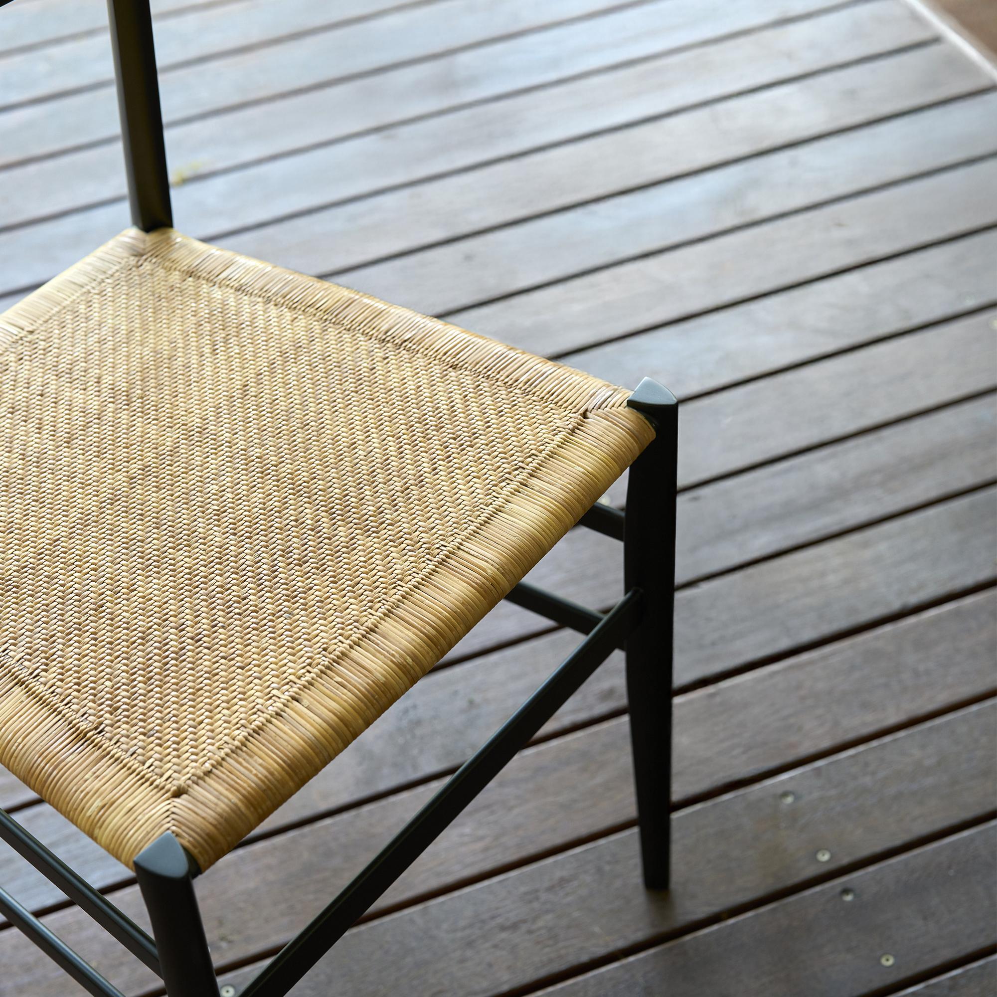 Italian Chaise Super Leggera conçue par Gio Ponti en 1957 et produite par Cassina. en vente