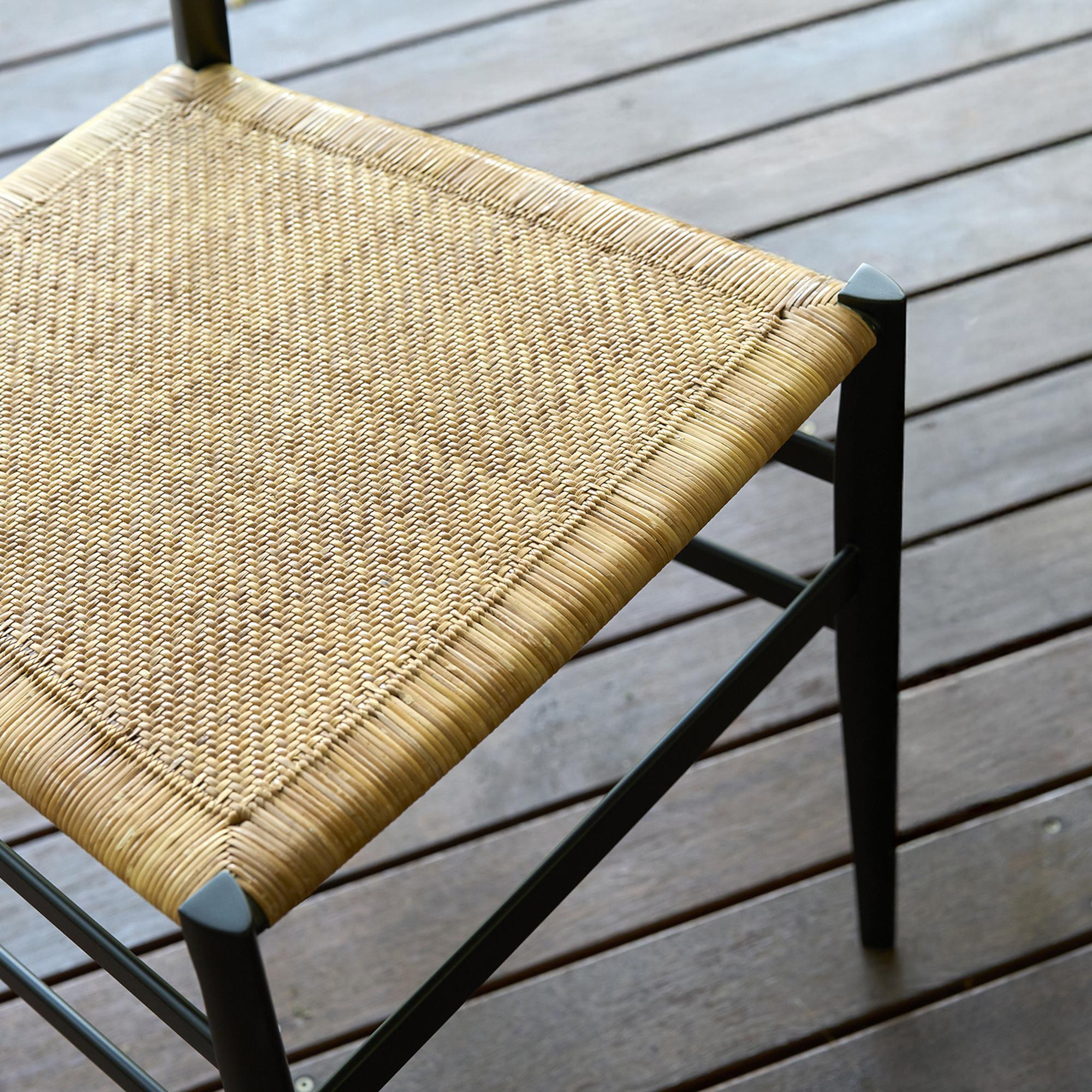 Laqué Chaise Super Leggera conçue par Gio Ponti en 1957 et produite par Cassina. en vente