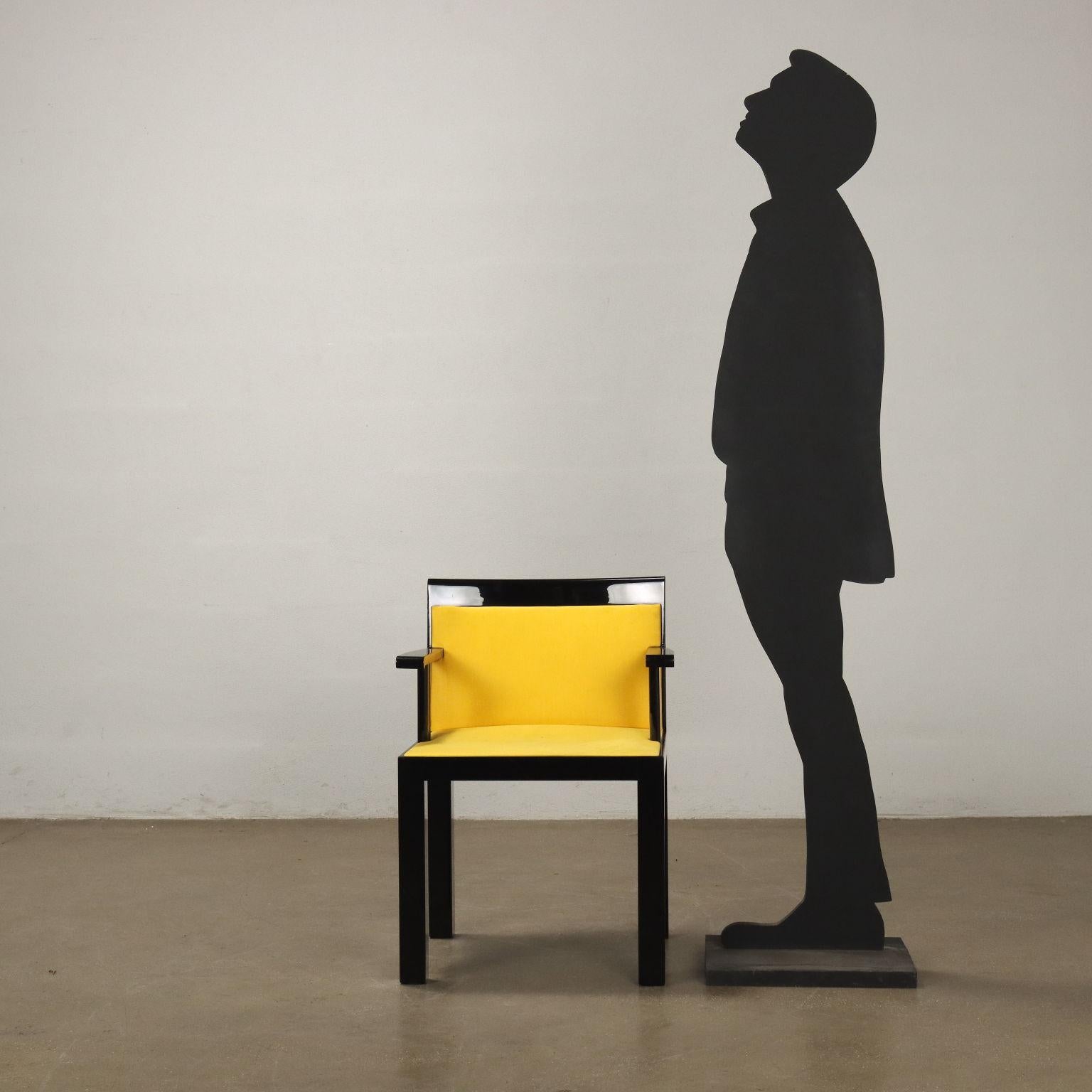 Teatro-Stuhl von Aldo Rossi und Luca Meda für Molteni Anni 80er Jahre (Moderne der Mitte des Jahrhunderts) im Angebot