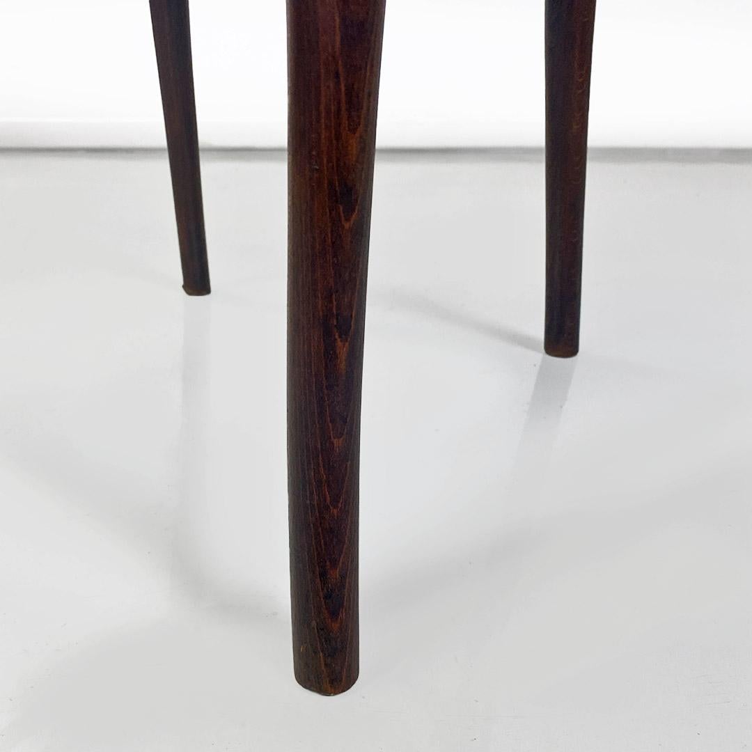 Thonet chair with arms made of wood and Vienna straw, Austria, early 1900s For Sale 11