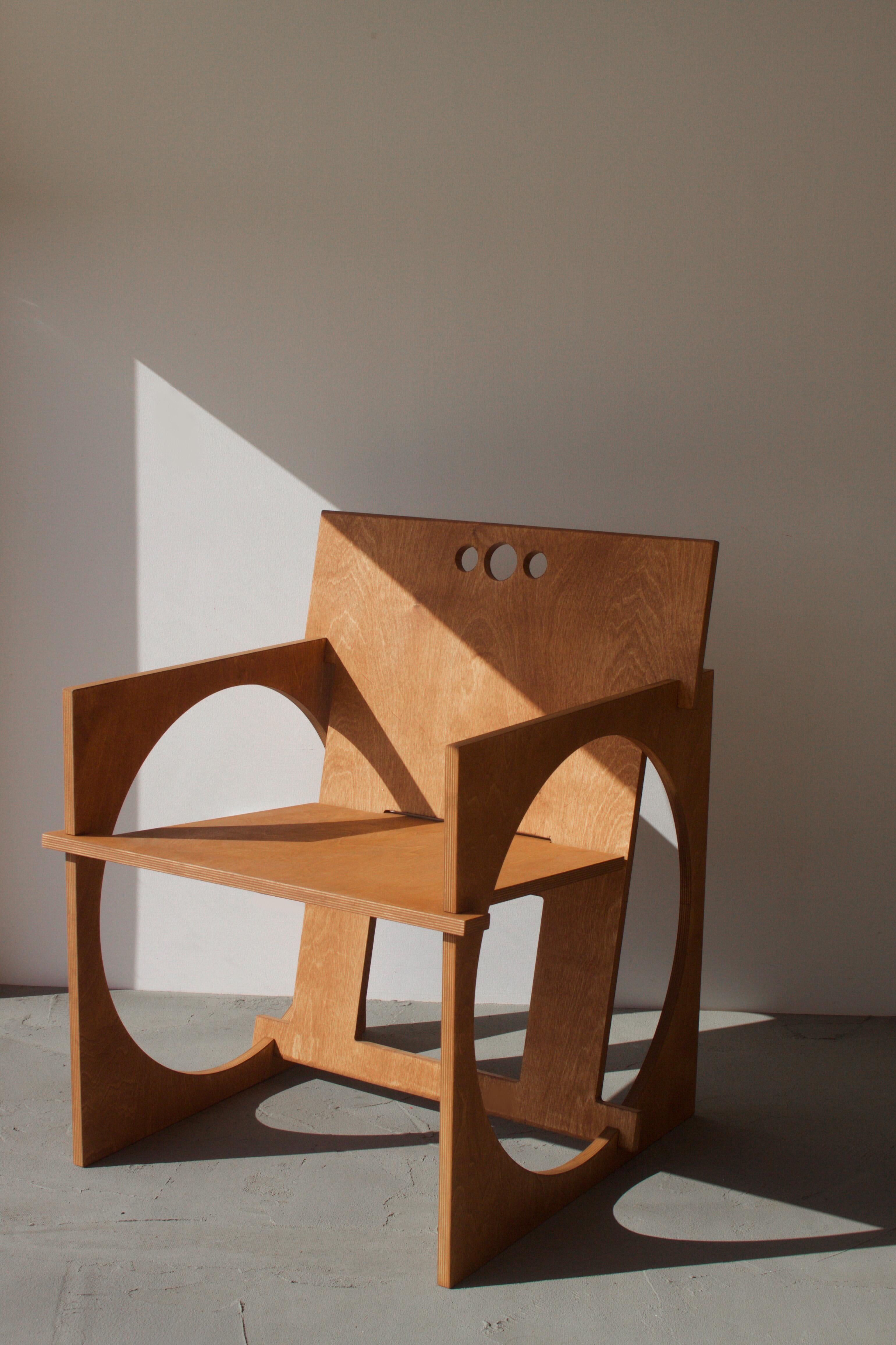 Sillón Sedia Tonda de Edoardo Lietti Studio en venta 3