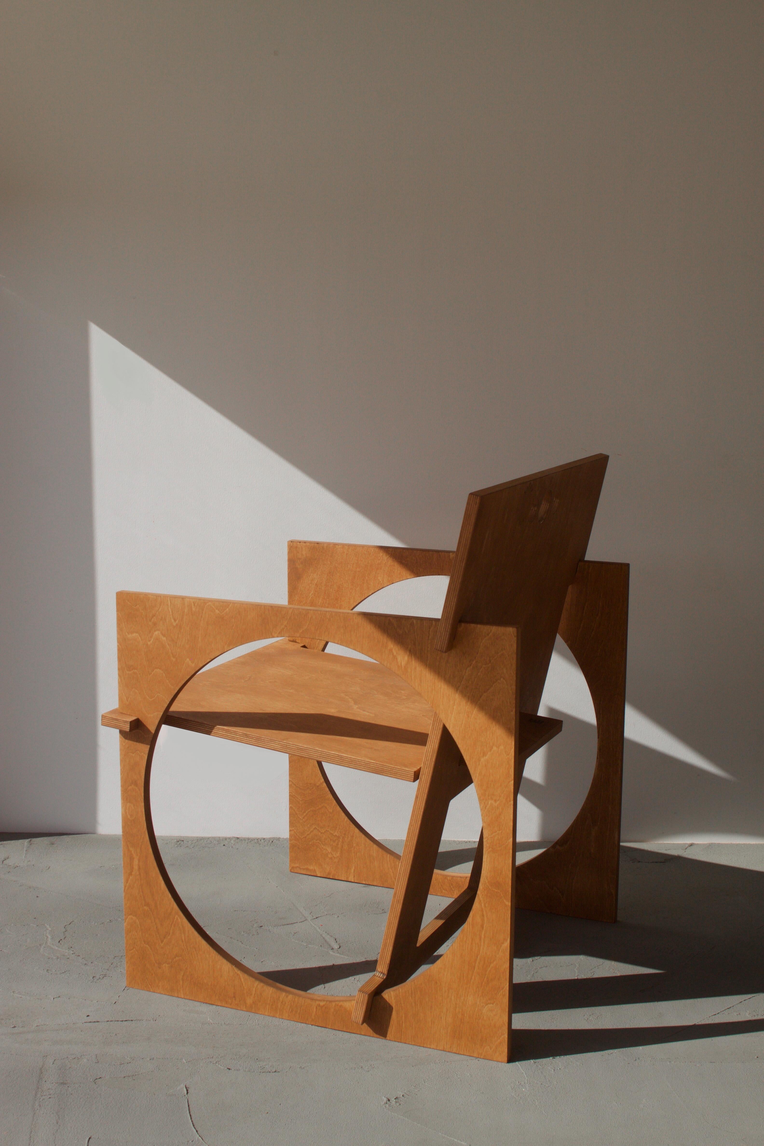 Sillón Sedia Tonda de Edoardo Lietti Studio en venta 4