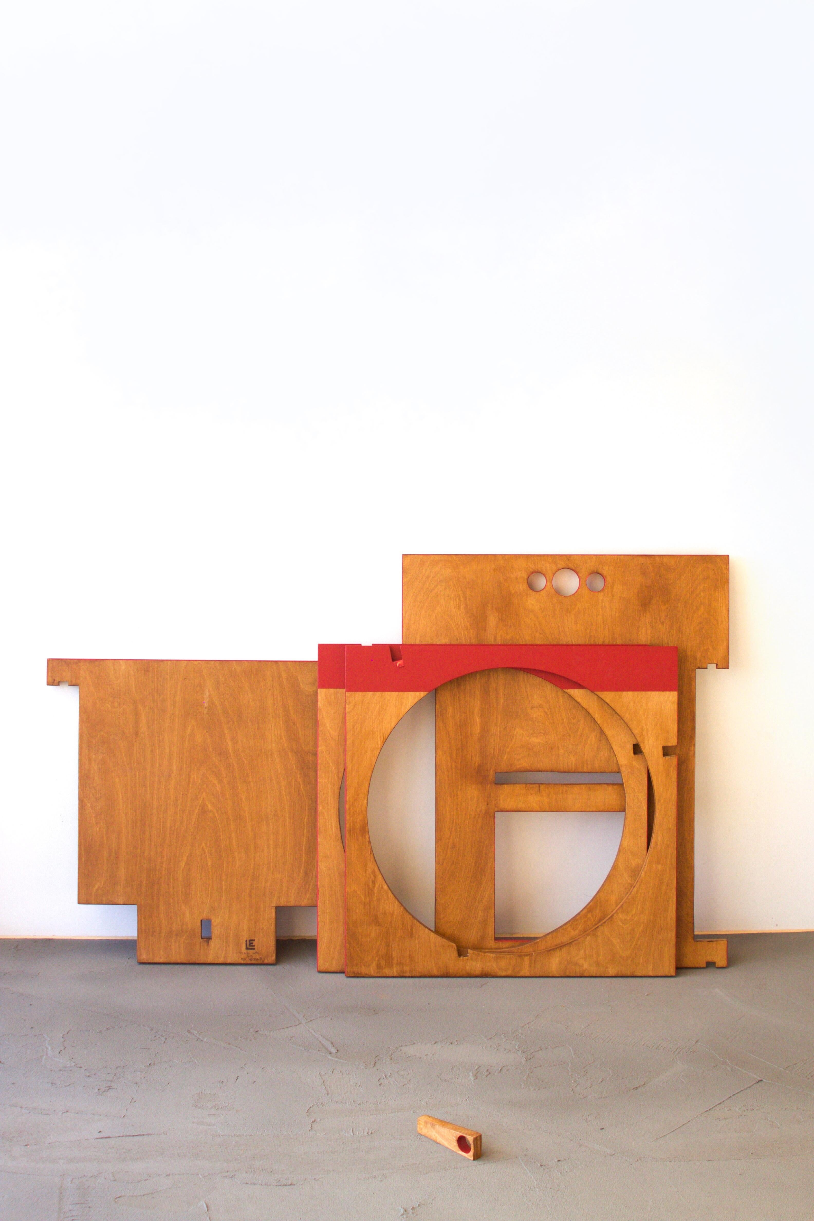 Sedia Tonda Armchair by Edoardo Lietti Studio For Sale 4