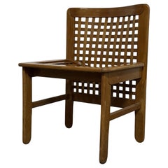 Sedia Transenna Di Titina Ammannati 
Giampiero Vitelli - Pozzi 
Verga Anni ‘70