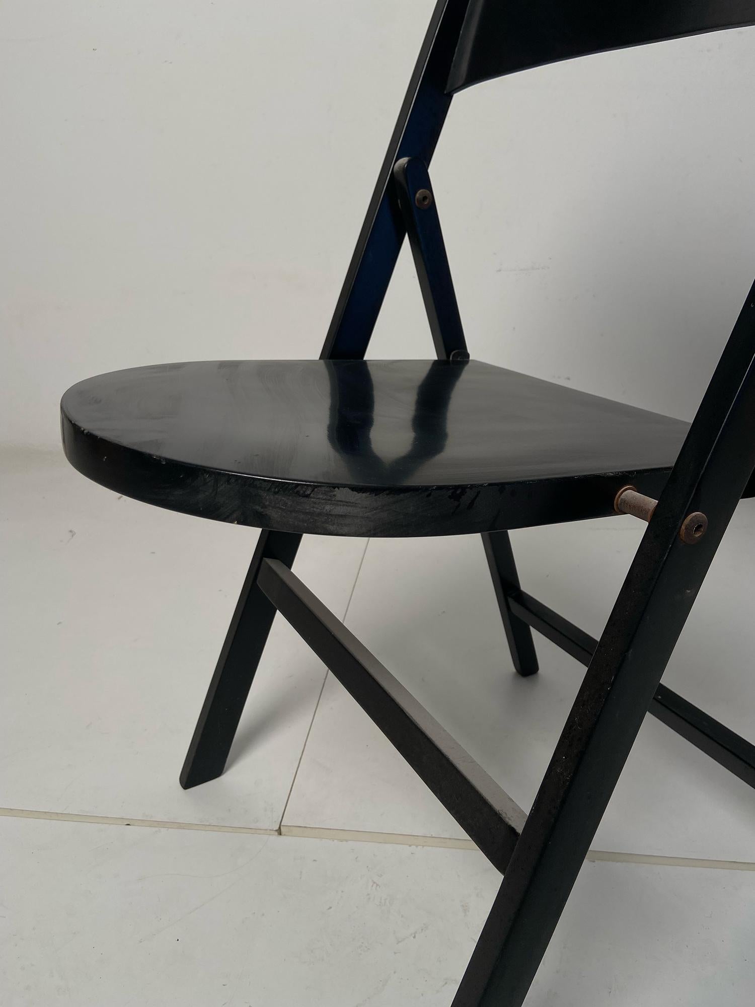Stuhl Tric von Achille und Pier Giacomo Castiglioni, hergestellt von Bernini, 1960er Jahre (Moderne) im Angebot