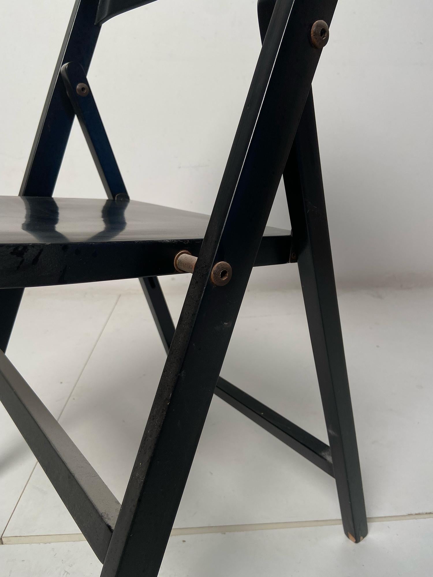 Stuhl Tric von Achille und Pier Giacomo Castiglioni, hergestellt von Bernini, 1960er Jahre (Italian) im Angebot