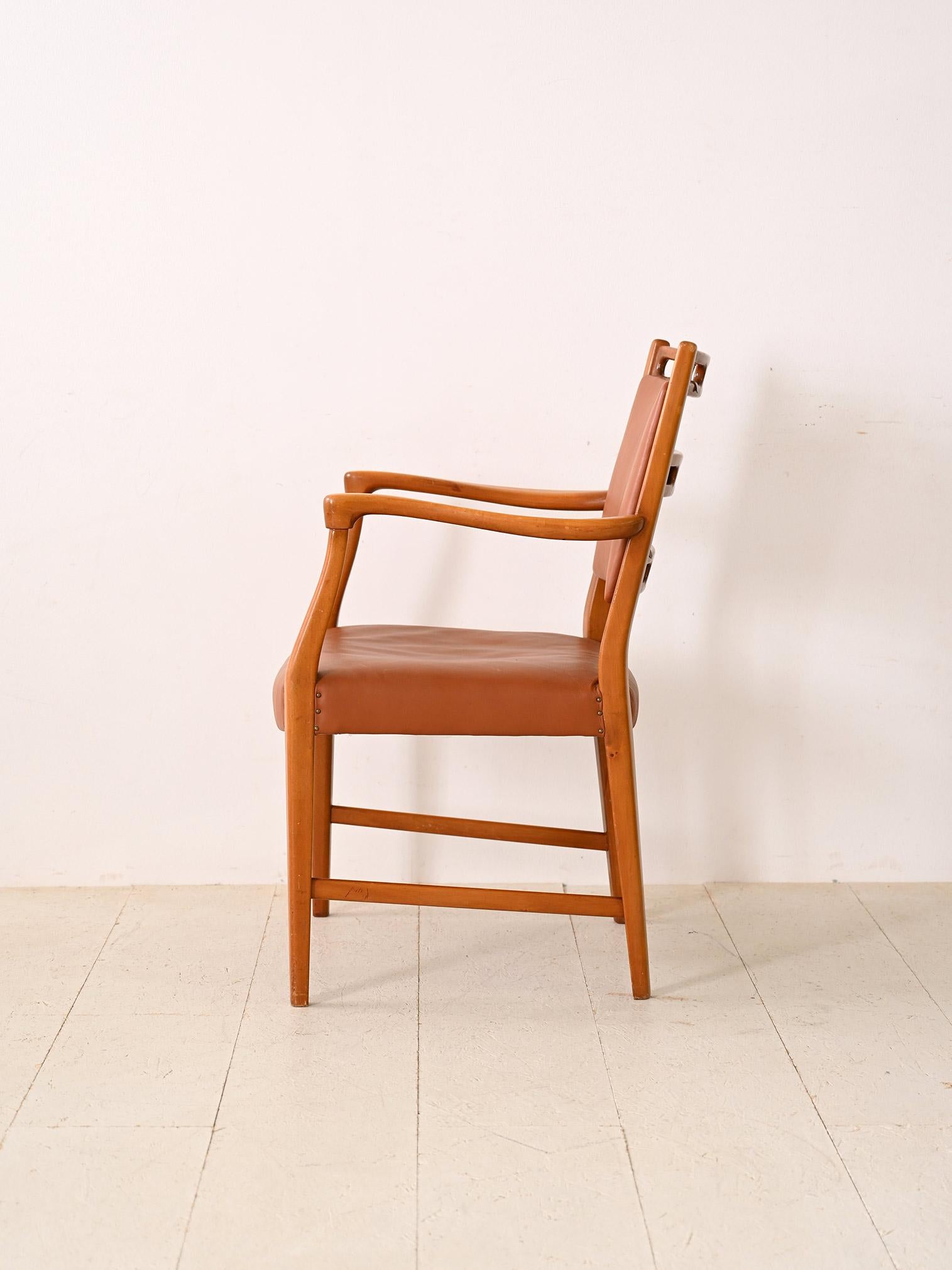 Vintage chair by David Rosén In Good Condition For Sale In Brescia, IT
