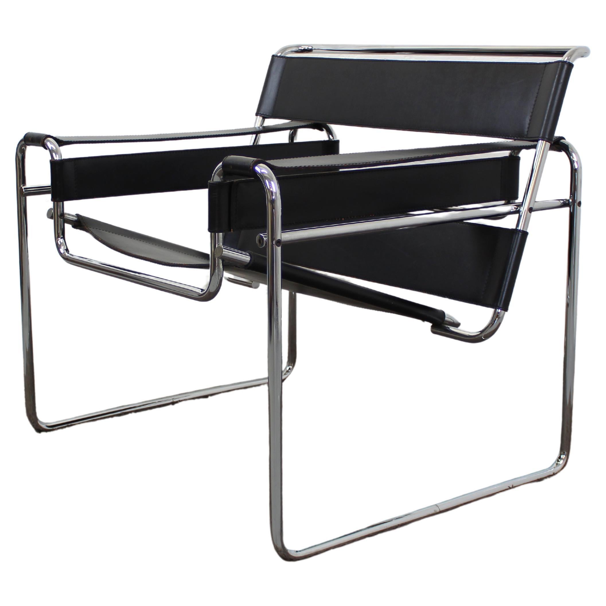 Chaise Wassily, Marcel Breuer, Gavina